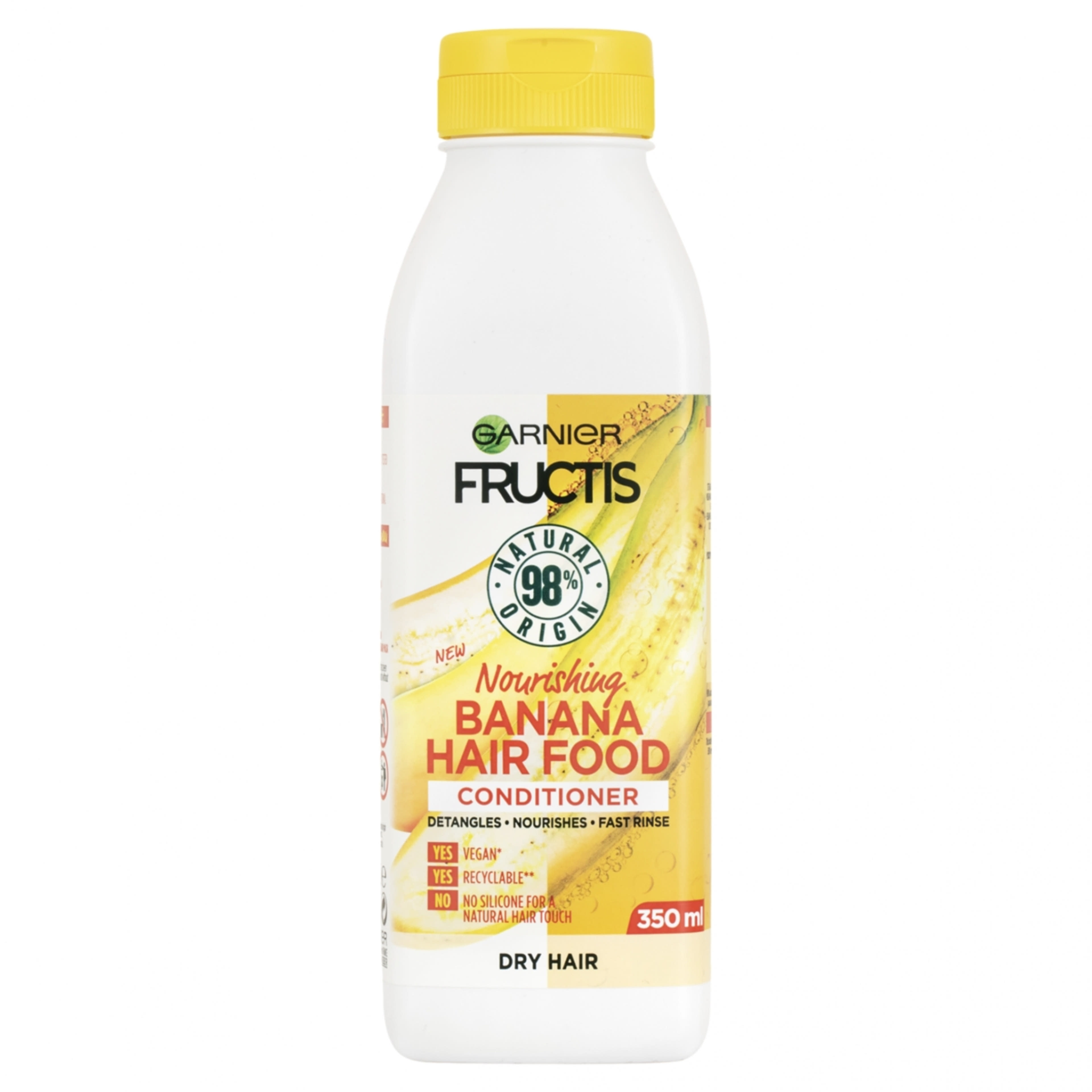 Garnier Fructis Hair Food Banana tápláló hajbalzsam - 350 ml-2