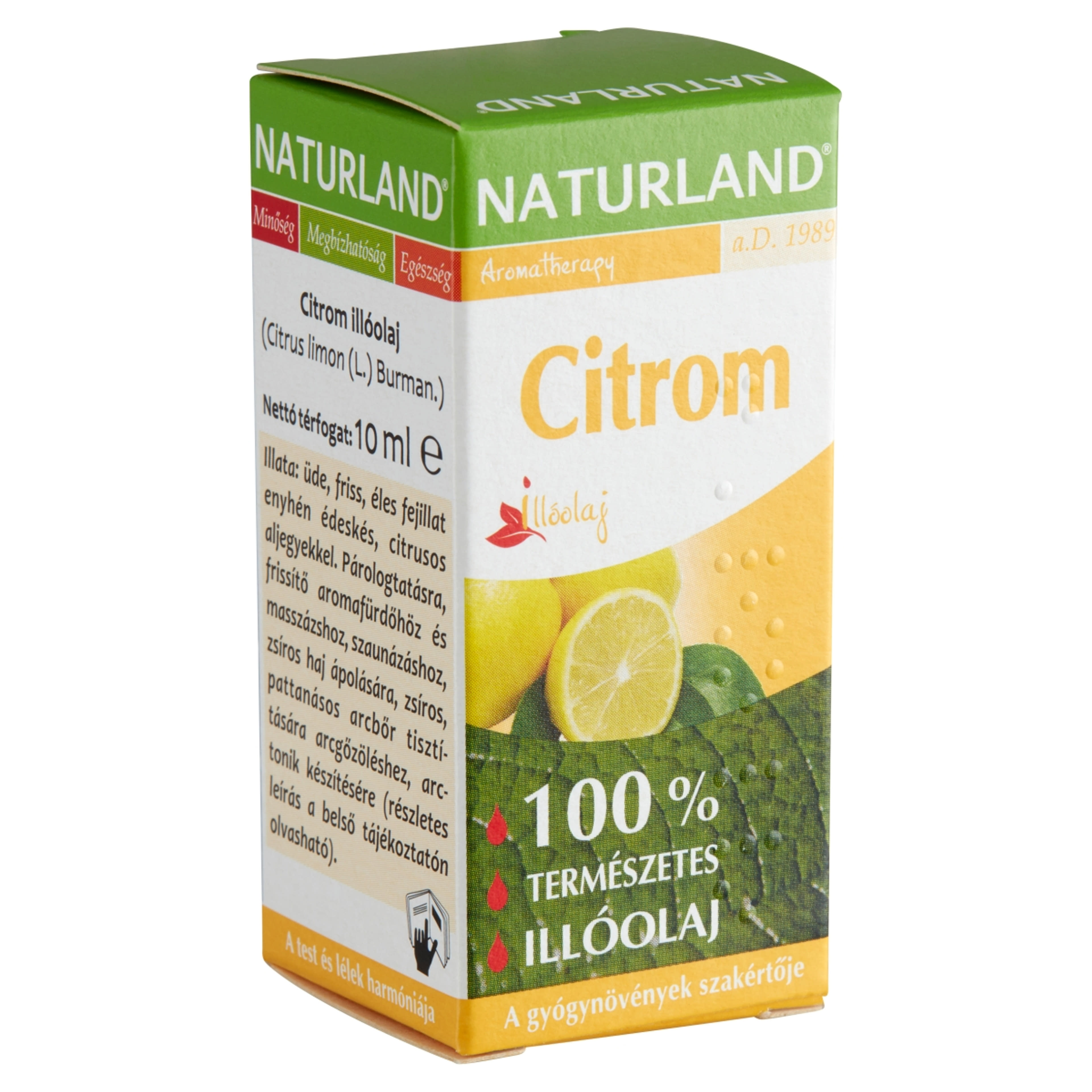 Naturland Citrom Illóolaj - 10 ml-2