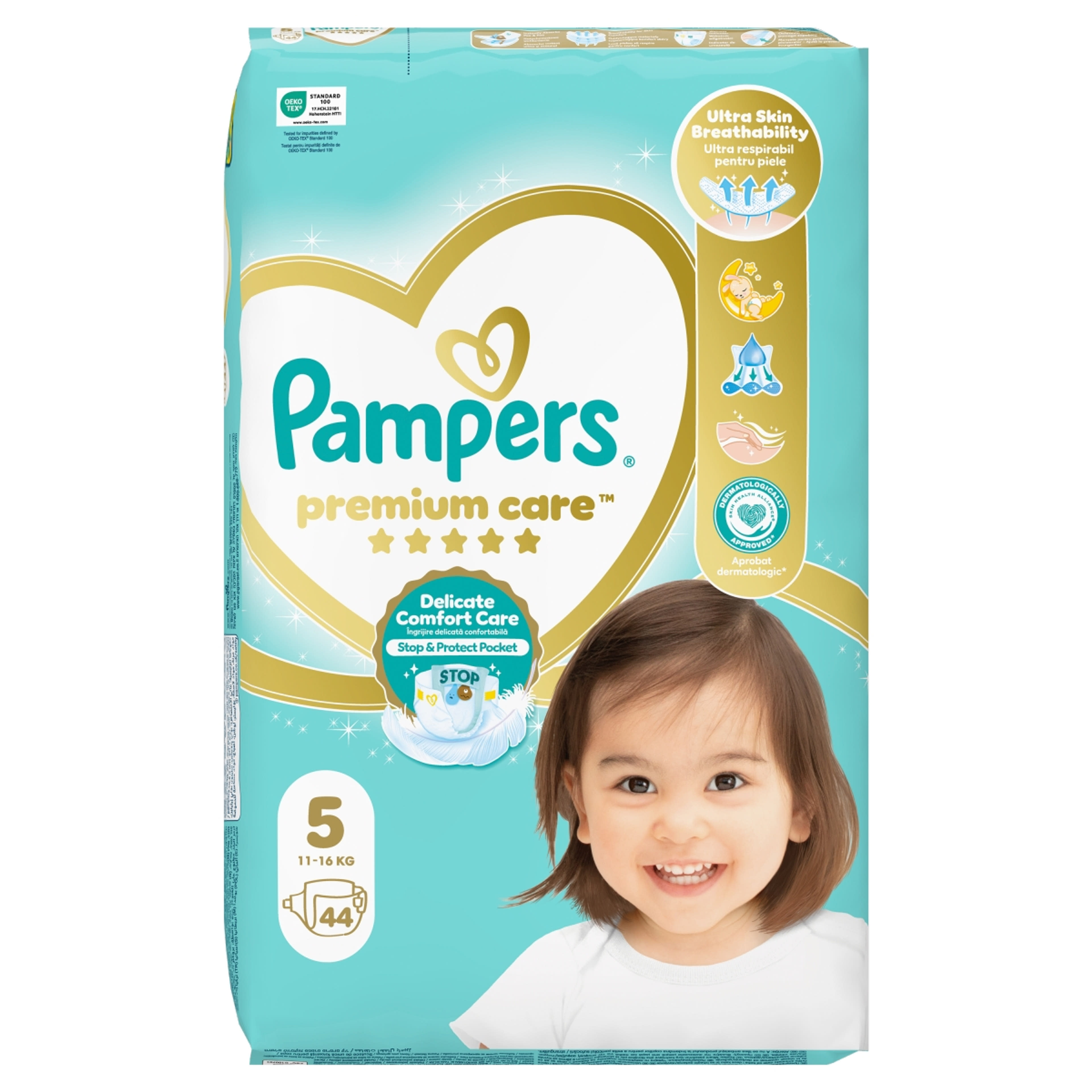 Pampers Premium Care Pelenka 5-ös 11-16kg - 44 db-3
