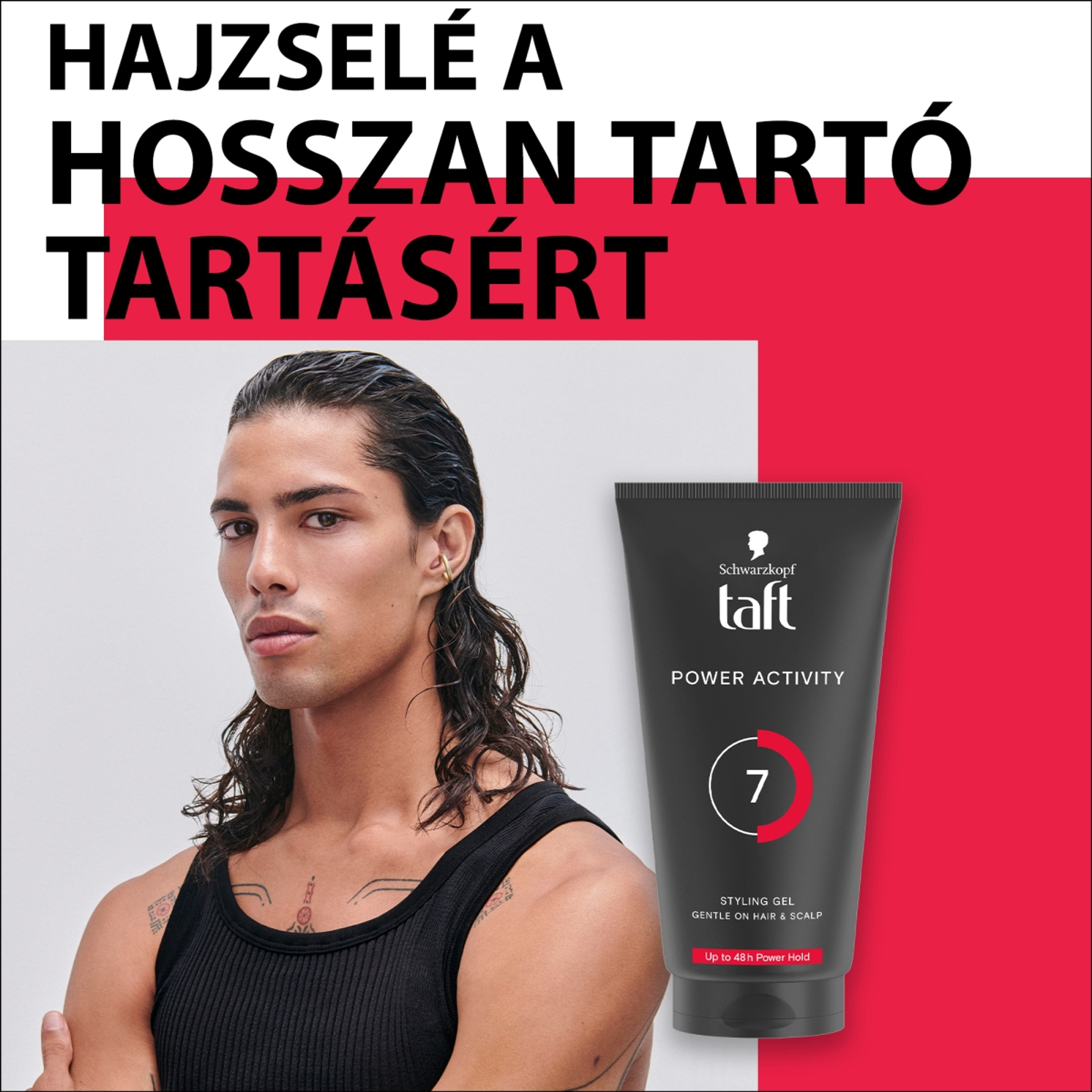 Taft Power Aktív hajzselé - 150 ml-2