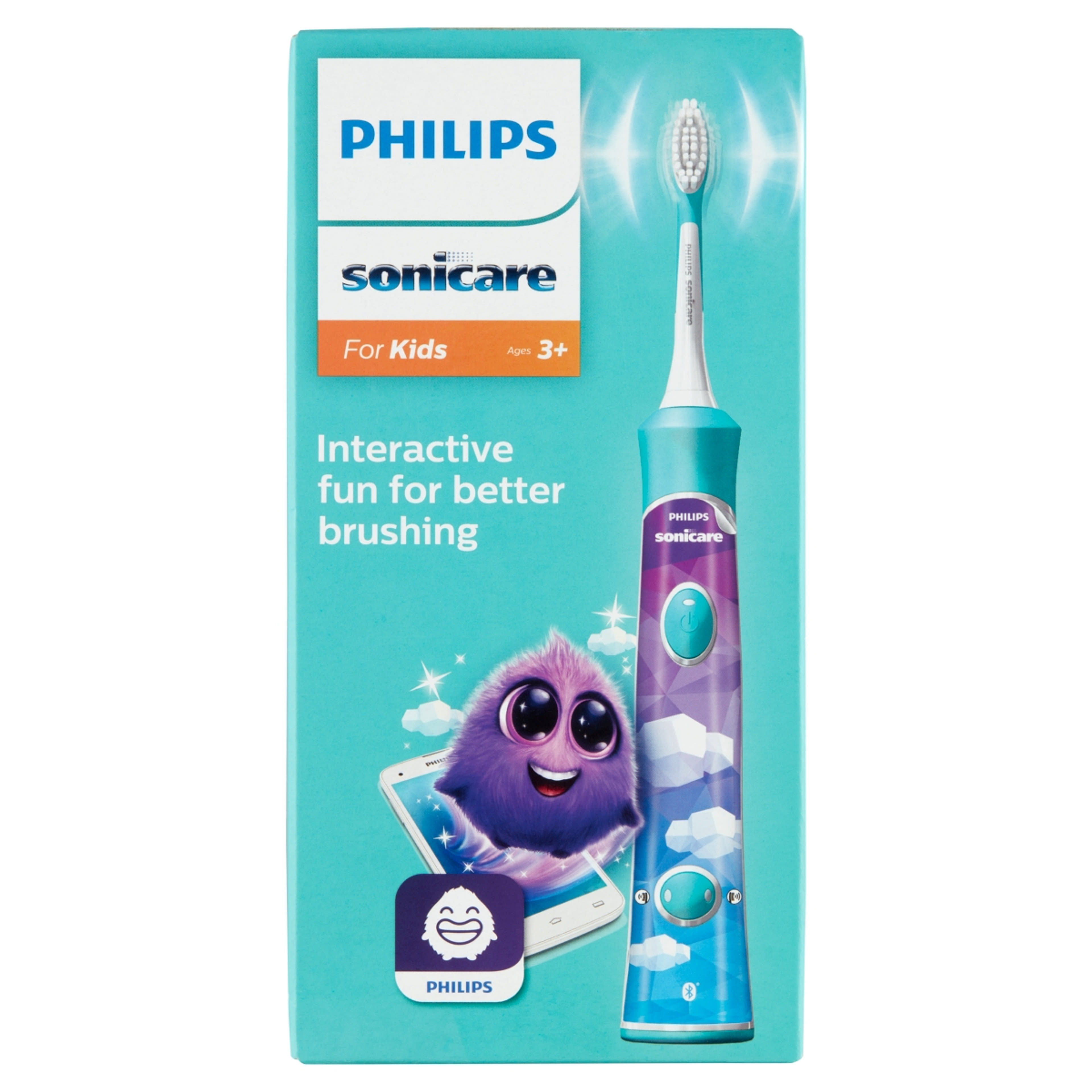 Philips Sonicare Kids 3+ elektromos fogkefe - 1 db-1
