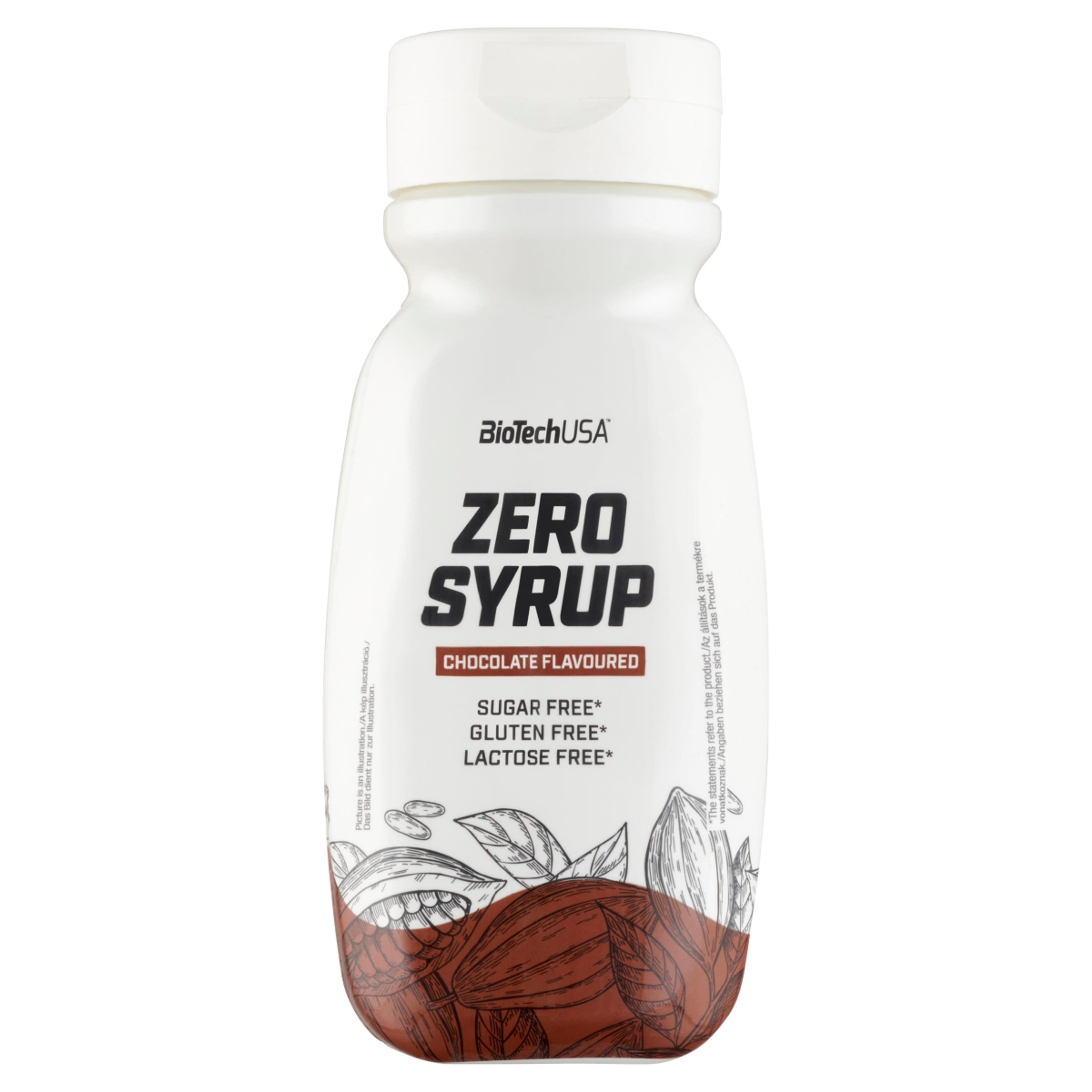 BioTechUSA Zero Syrup csokoládé - 320 ml