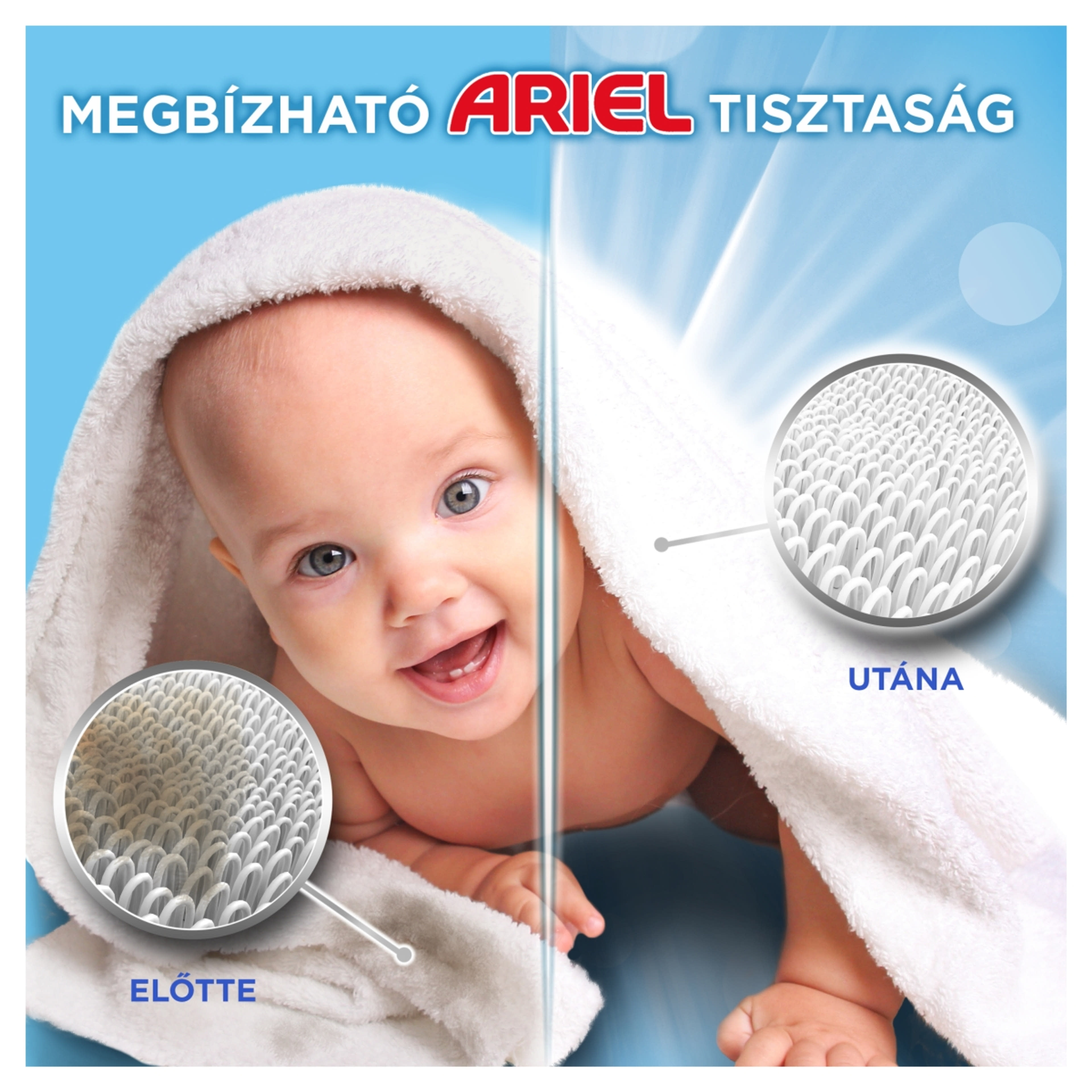 Ariel Sensitive Skin Clean & Fresh folyékony mosószer, 64 mosáshoz - 3200 ml-4