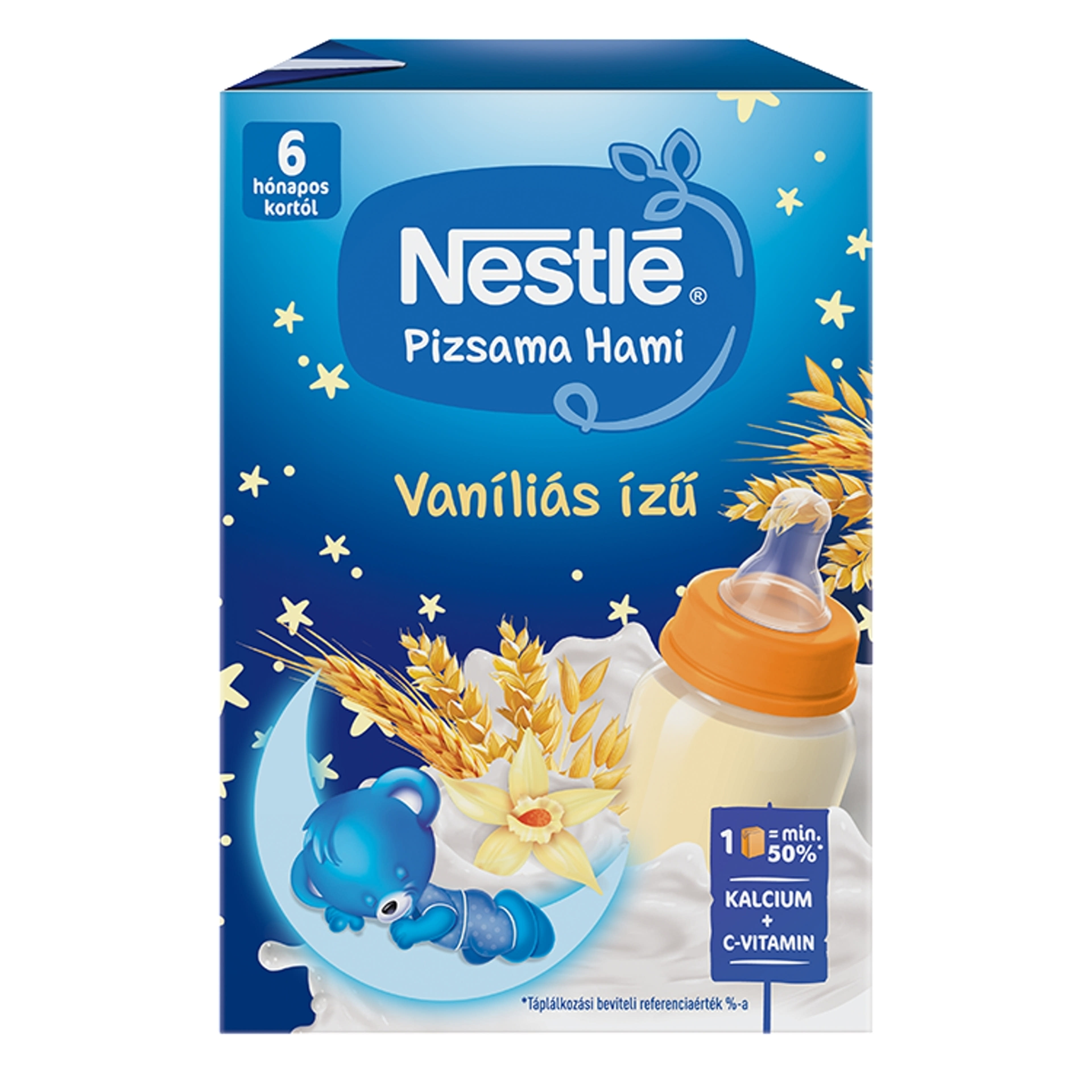 Nestlé Pizsama Hami UHT folyékony gabonás bébiétel 6 hónapos kortól vaníliás ízű 2 x 200 ml - 400 ml-1
