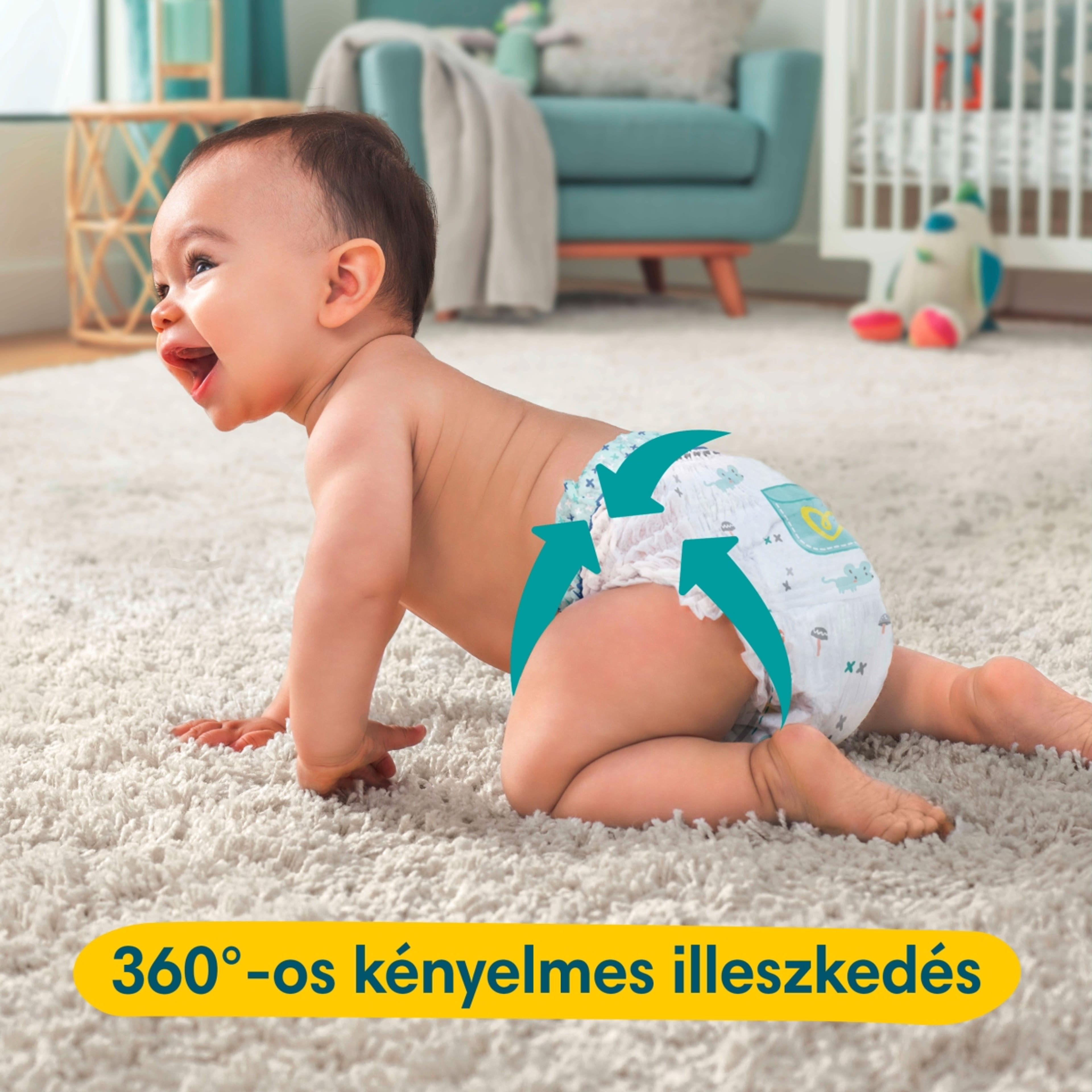 Pampers Pants Jumbo Pack Pelenka 5-ös 12-17kg - 48 db-5