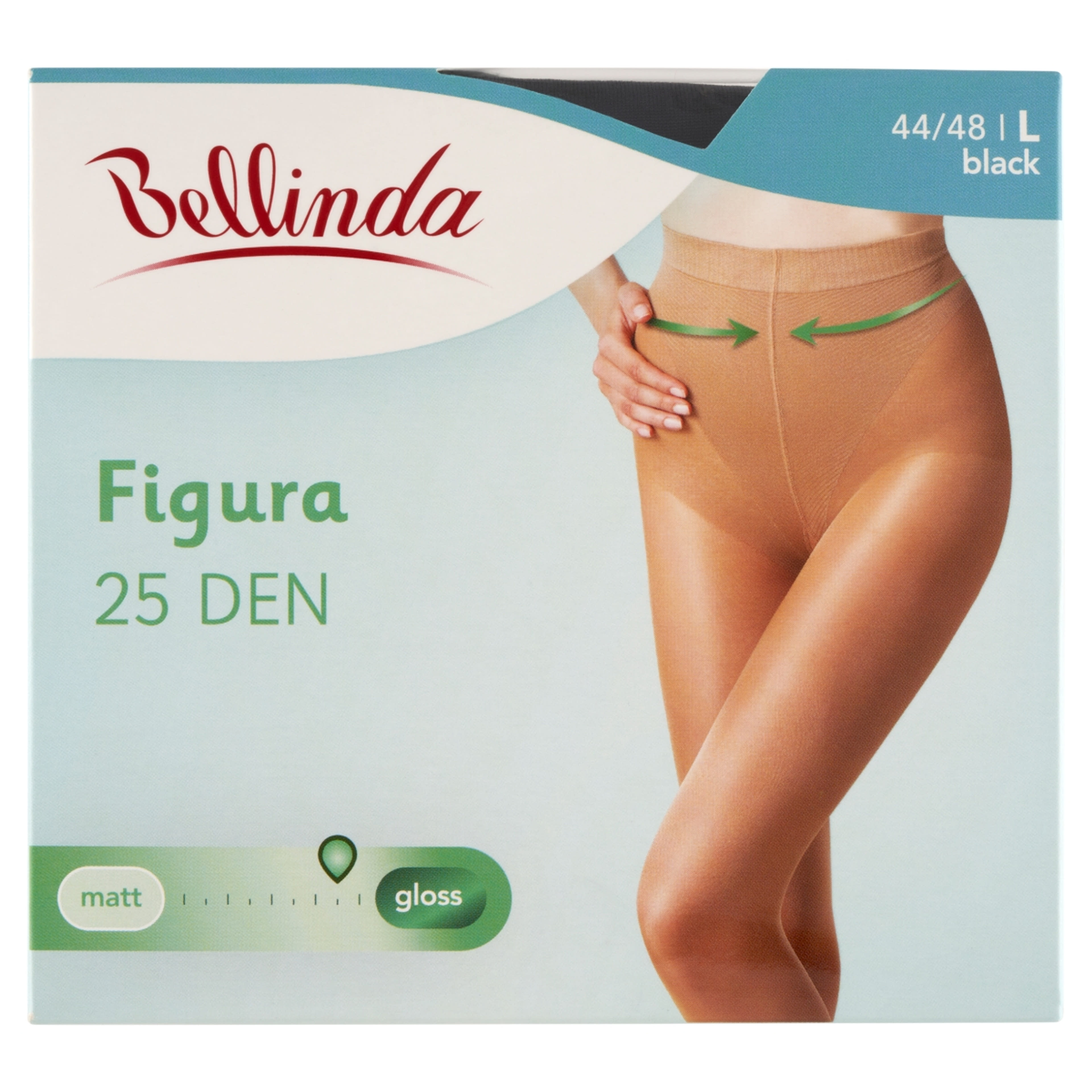 Bellinda Figura 25 Den Fekete L Harisnya - 1 db-1