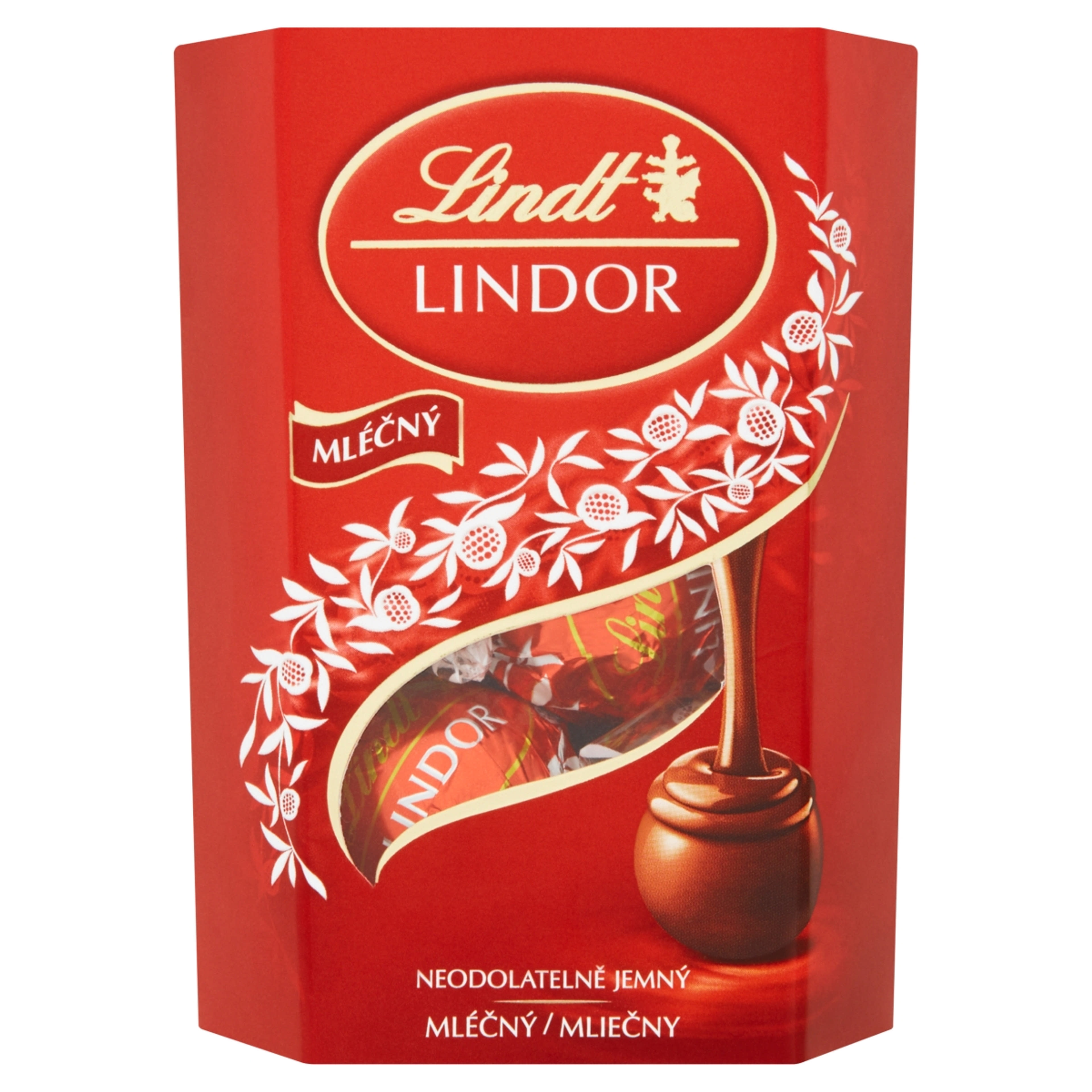 Lindt Lindor tejcsokoládé praliné lágyan olvadó töltelékkel - 50 g-1