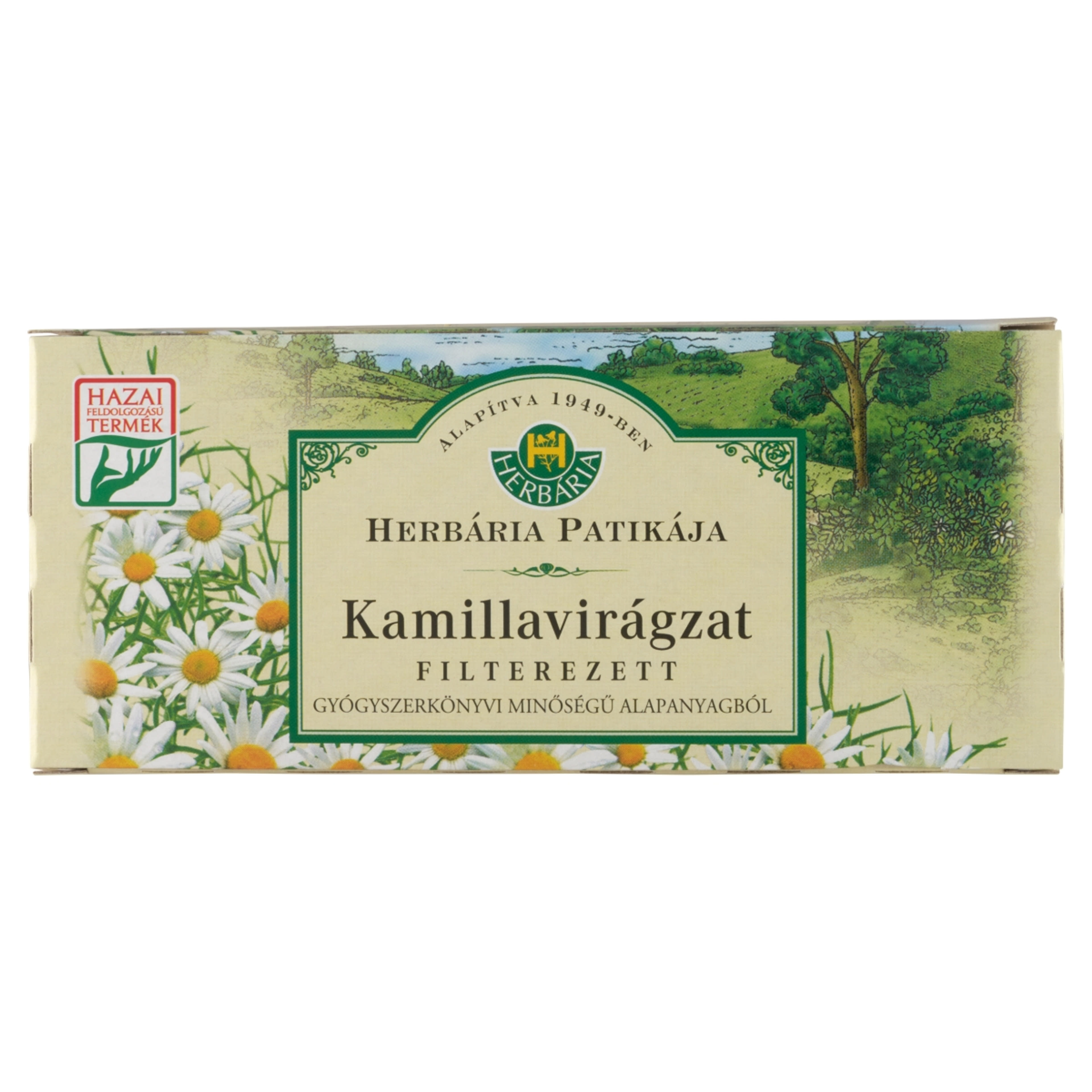 Herbaria kamillavirágzat filteres tea - 25 g