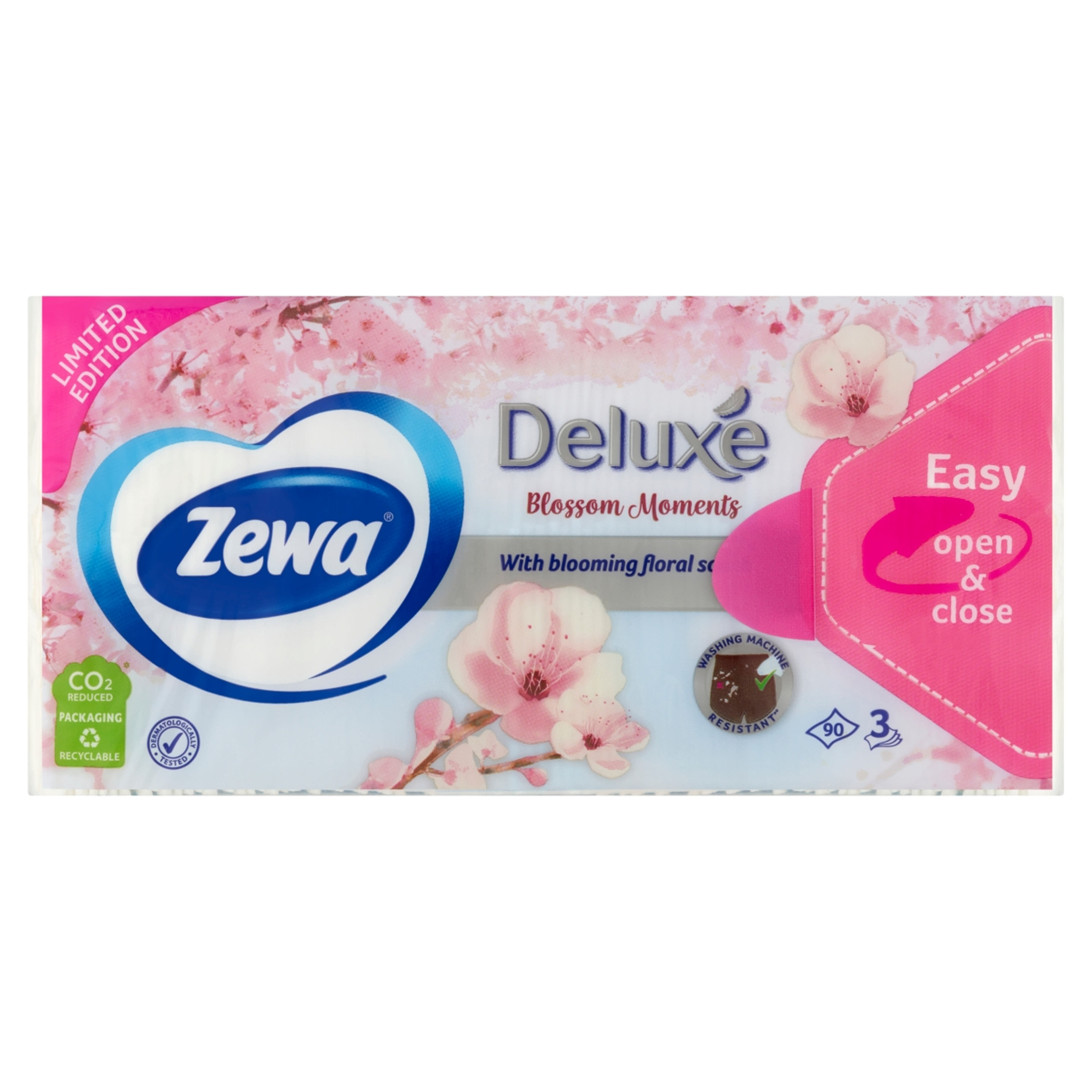 Zewa Deluxe Limited Edition papír zsebkendő 3 rétegű - 90 db