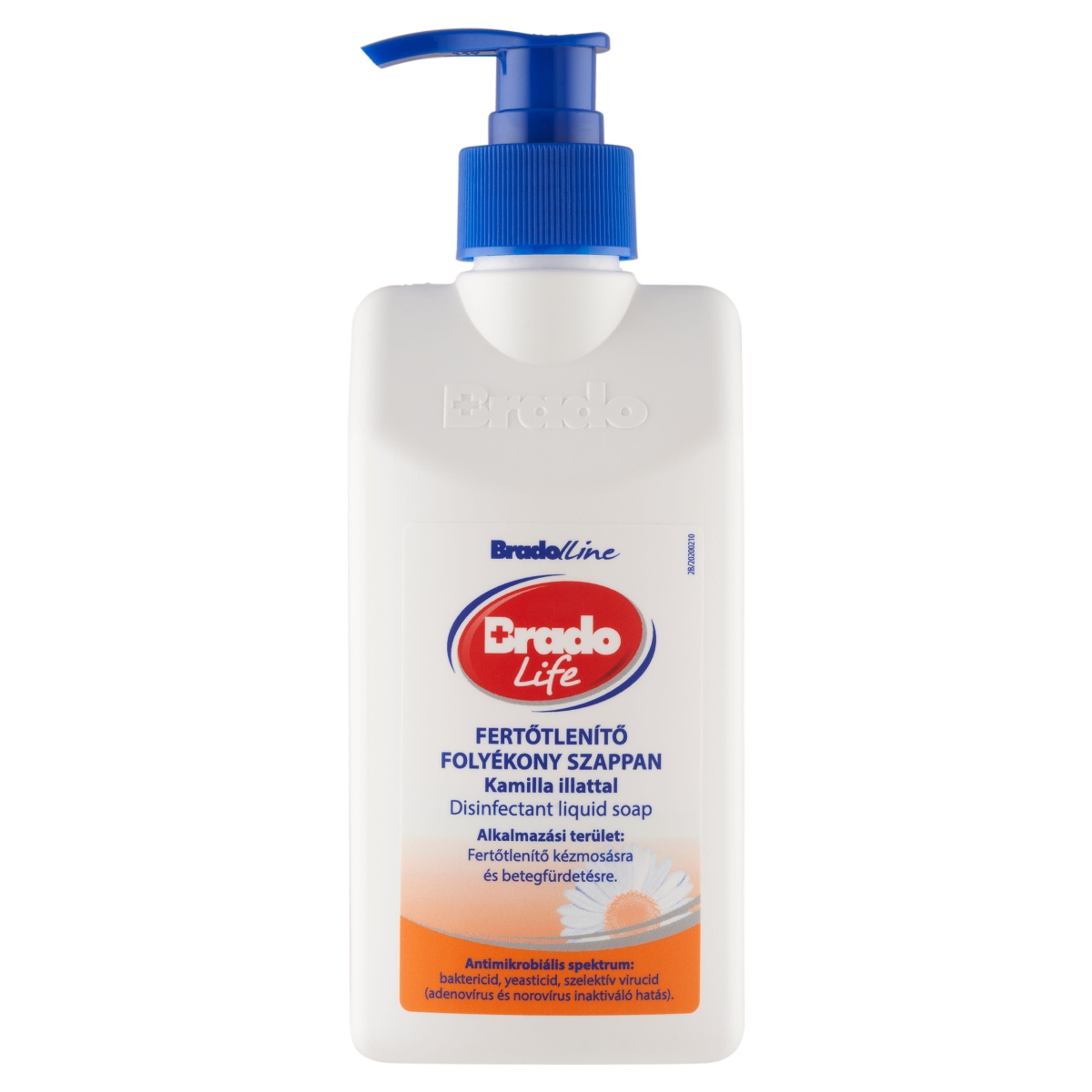 Bradolife fertőtlenítő folyékony szappan kamillával - 350 ml