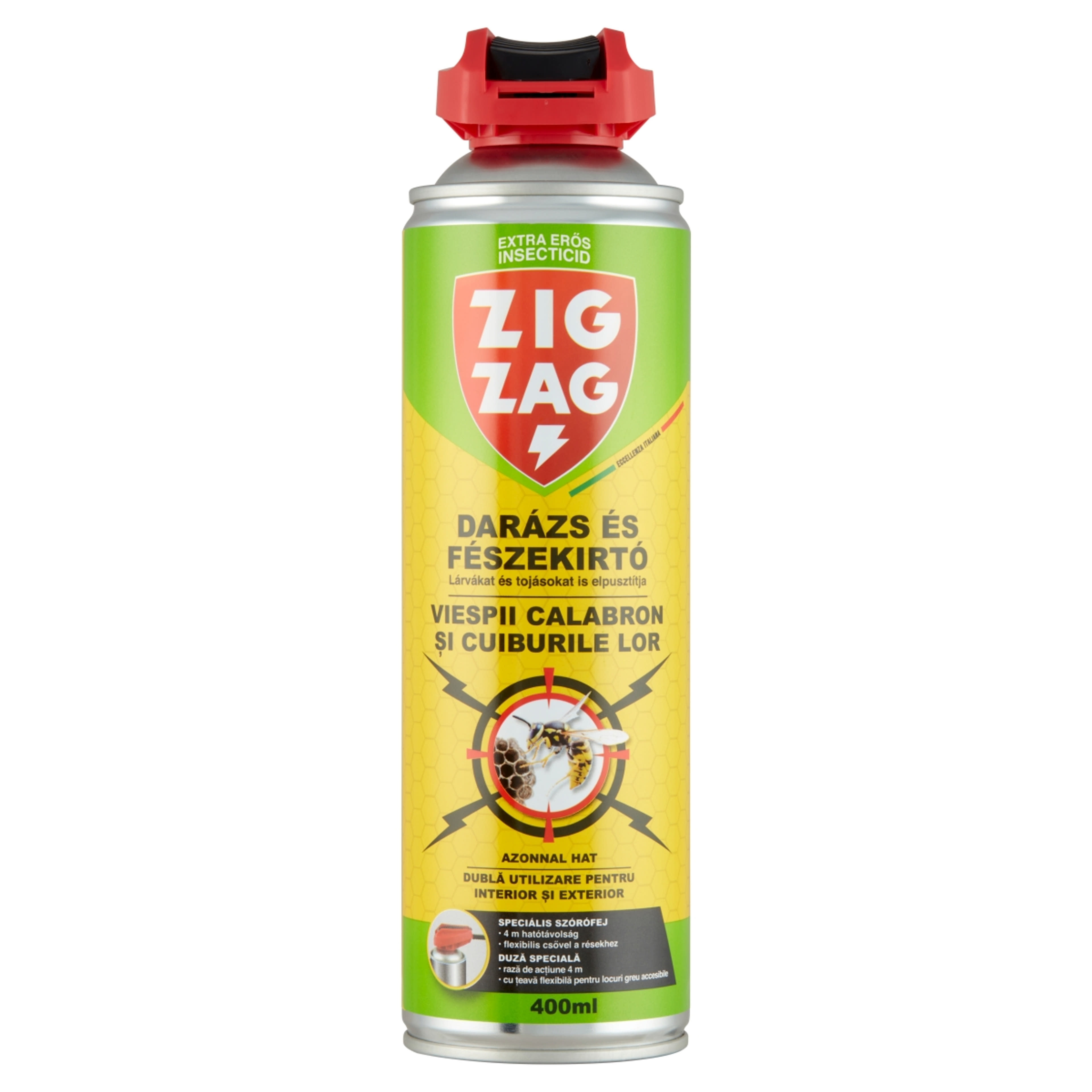 Zig Zag darázs és fészekirtó aeroszol - 400 ml