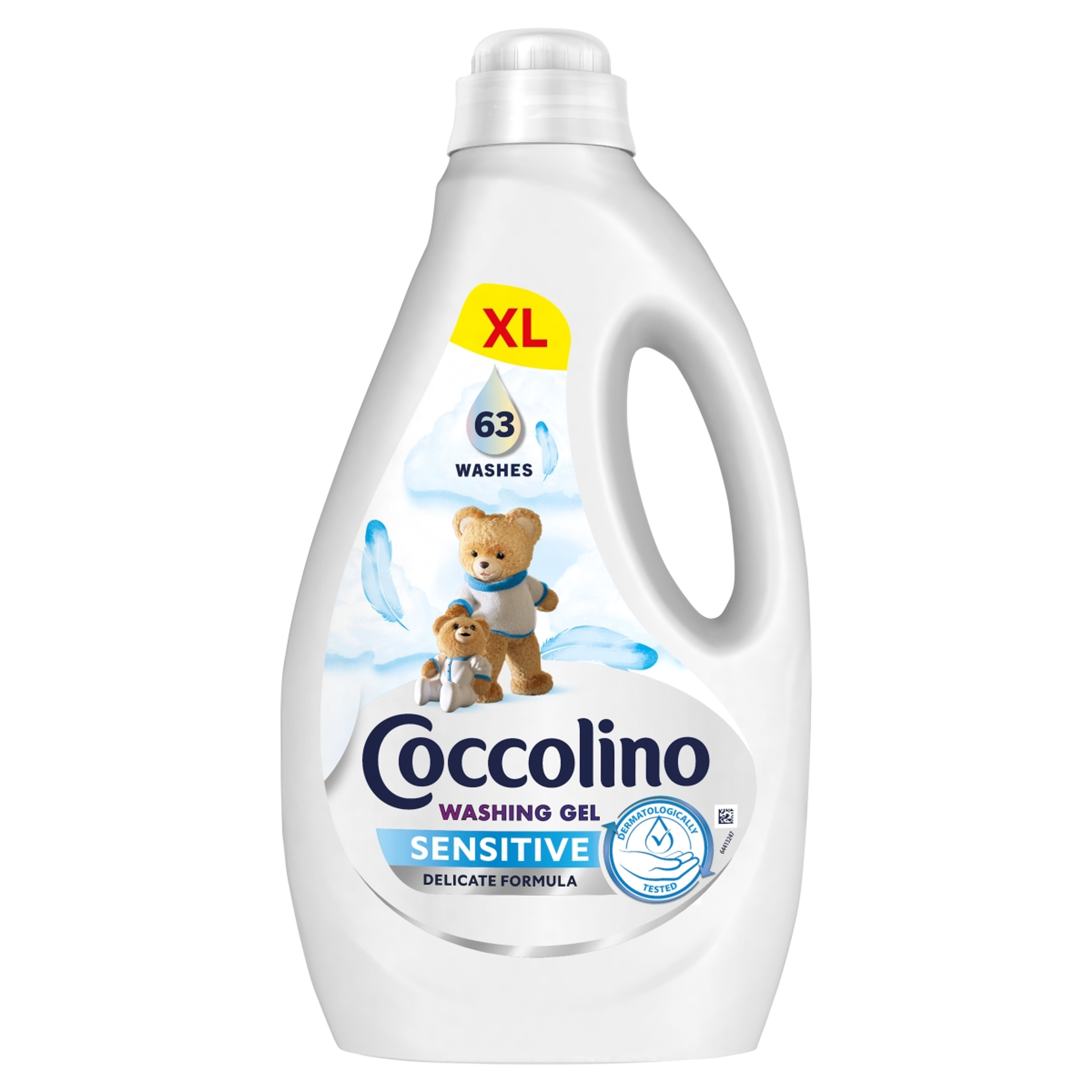 Coccolino Sensitive mosógél 63 mosás - 2520 ml-1