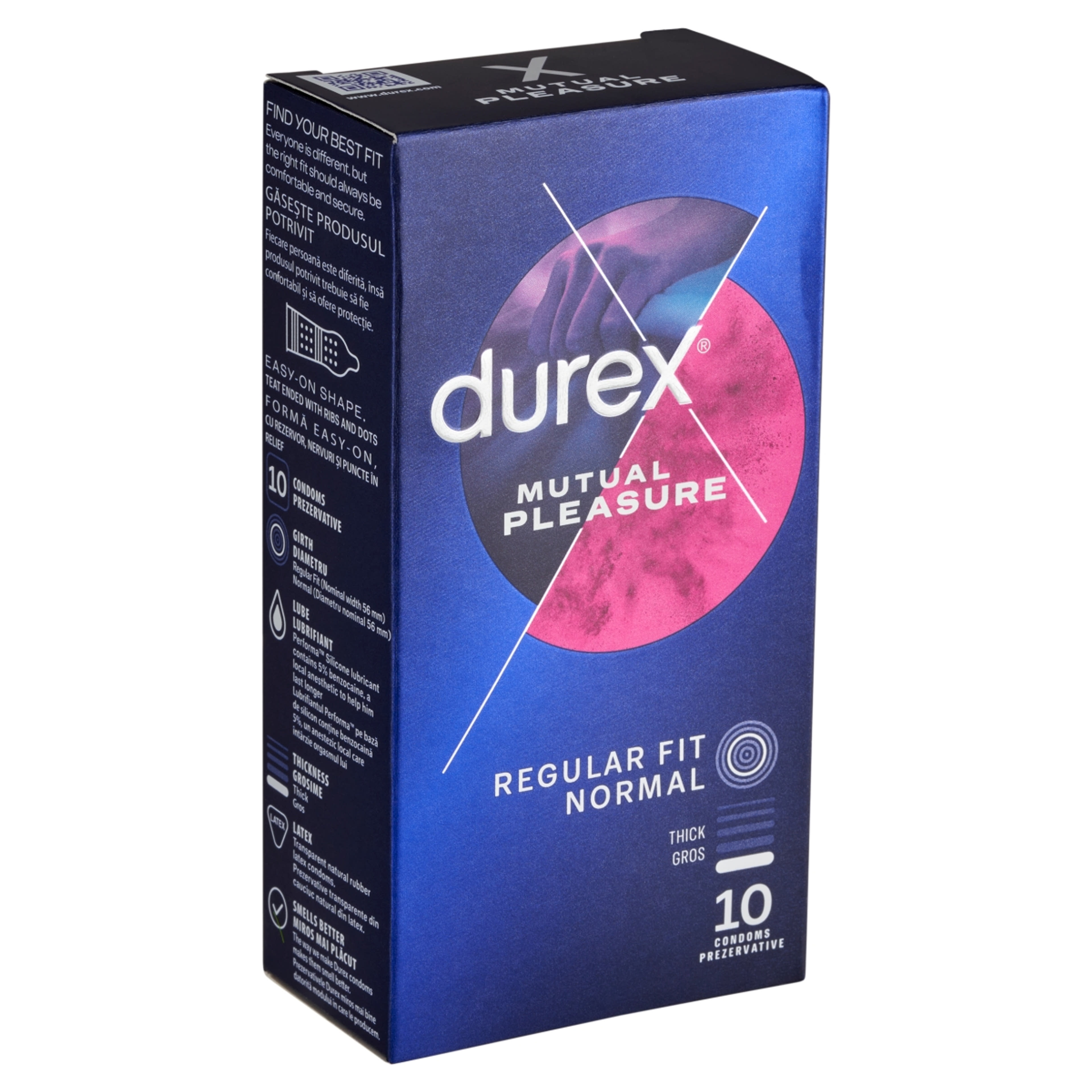 Durex Mutual Pleasure óvszer - 10 db-2