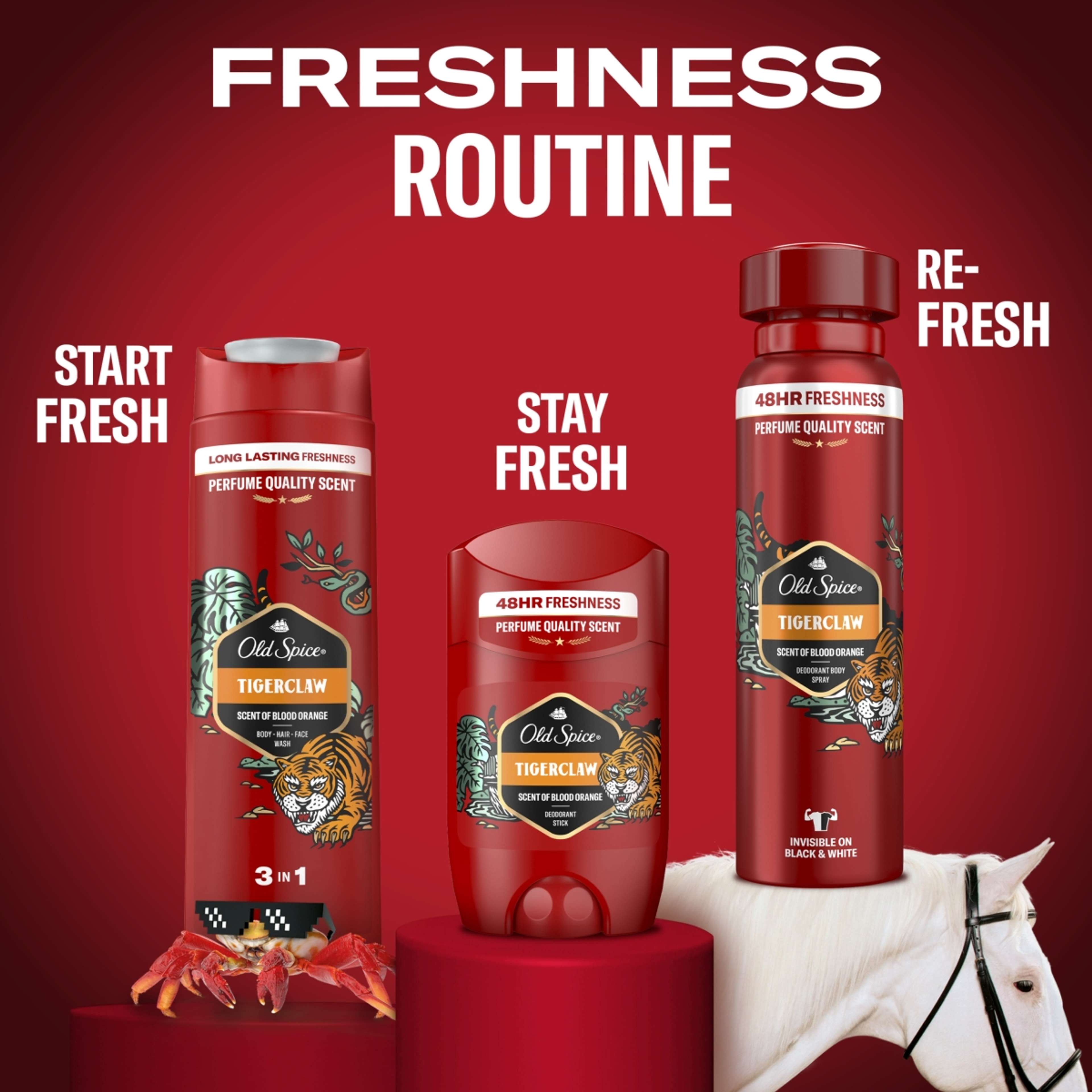 Old Spice Tigerclaw tusfürdő - 400 ml-9
