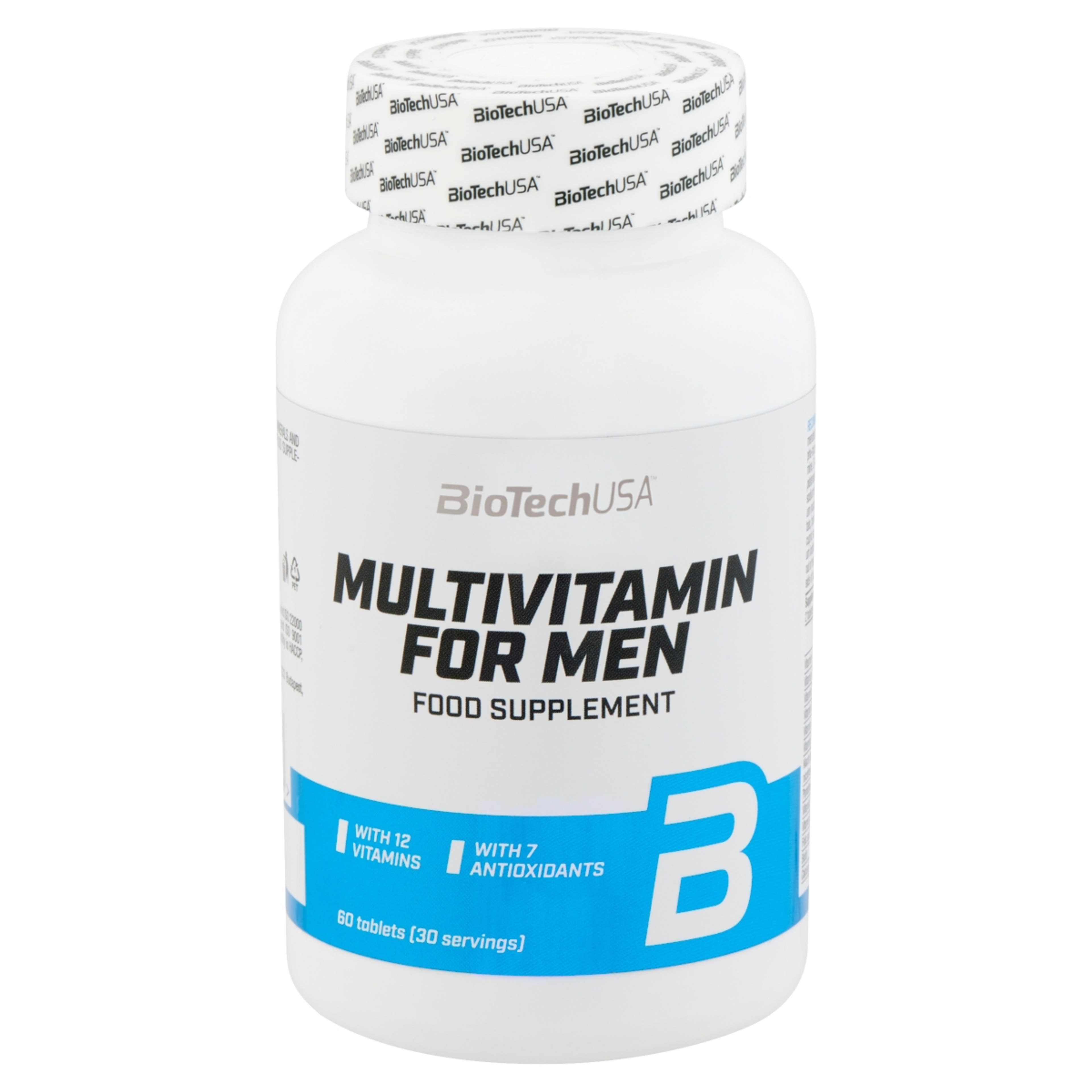 BioTechUSA Multivitamin for Men tabletta - 60 db-2