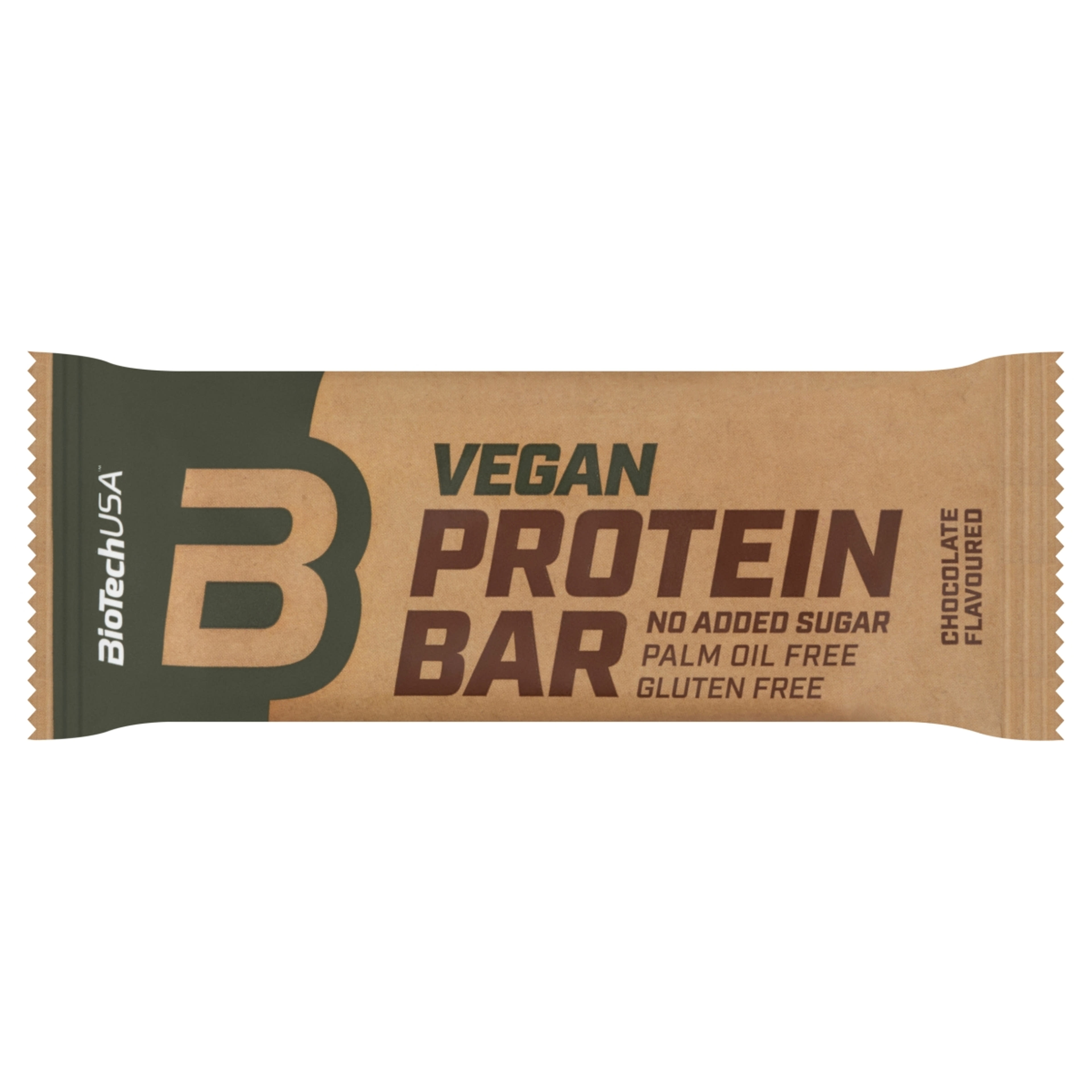 BioTechUSA Vegan Bar csokoládés fehérjeszelet - 50 g-1