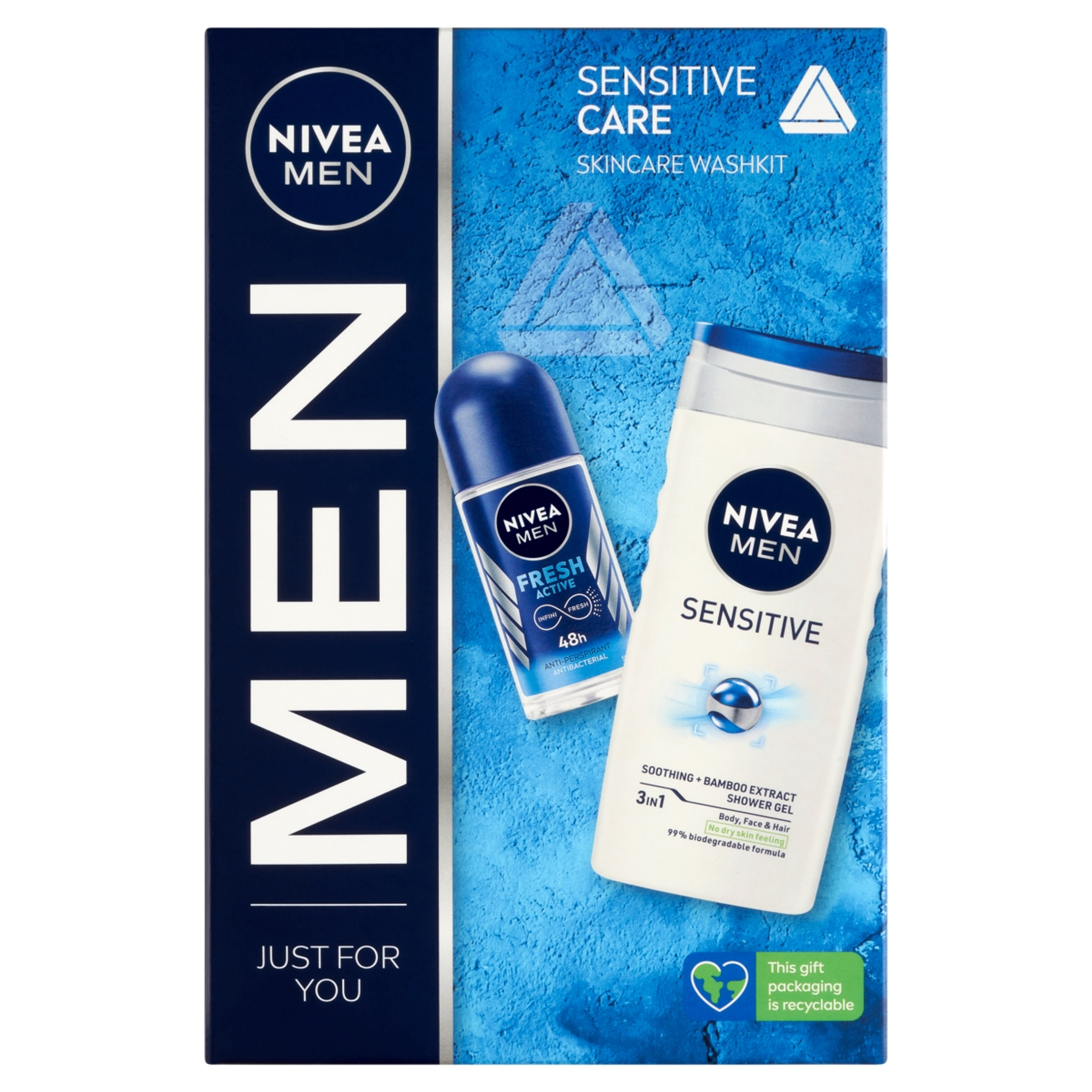 Nivea Men Sensitive Care ajándékcsomag - 1 db-2