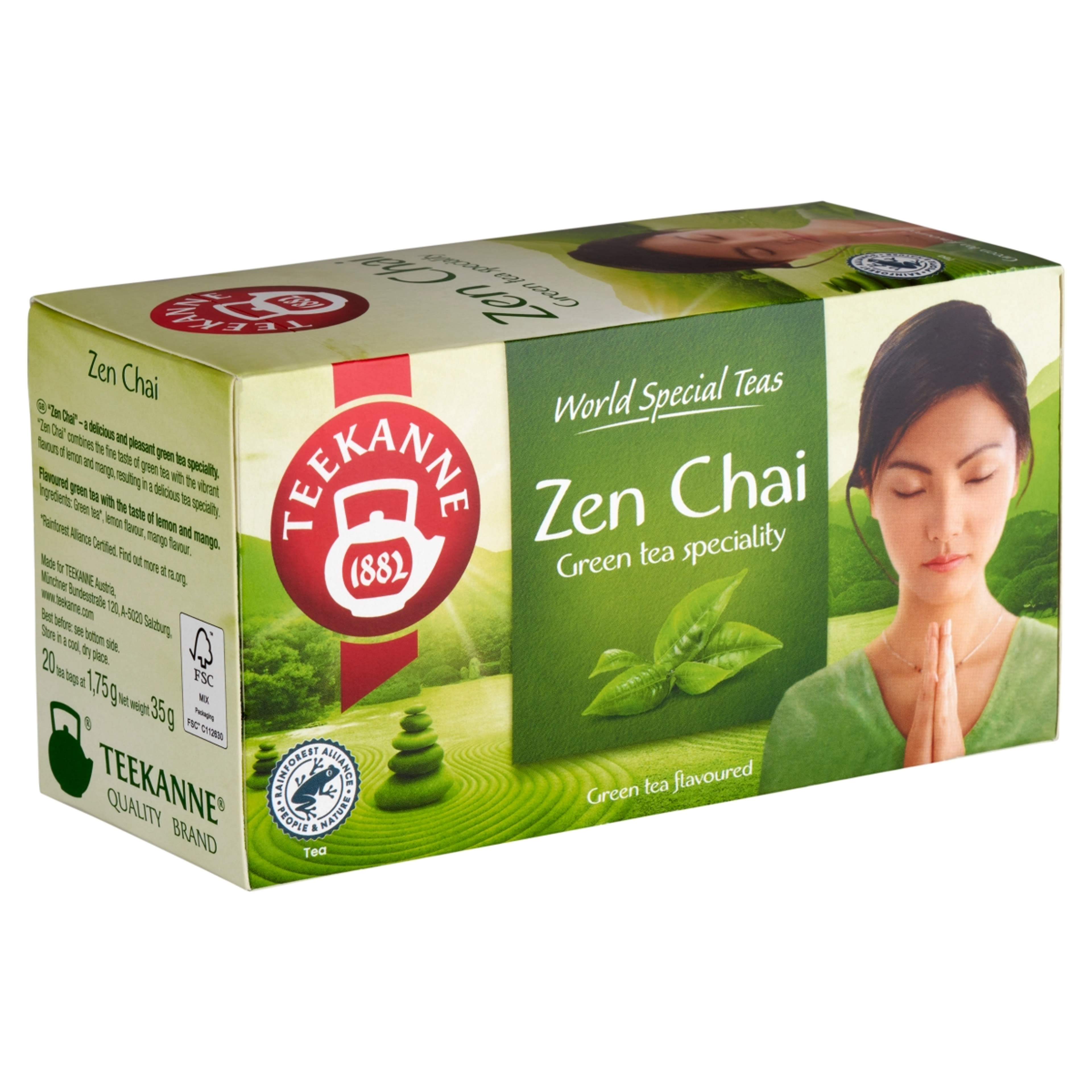 Teekanne zen chai green tea zöld tea - 35 g-2