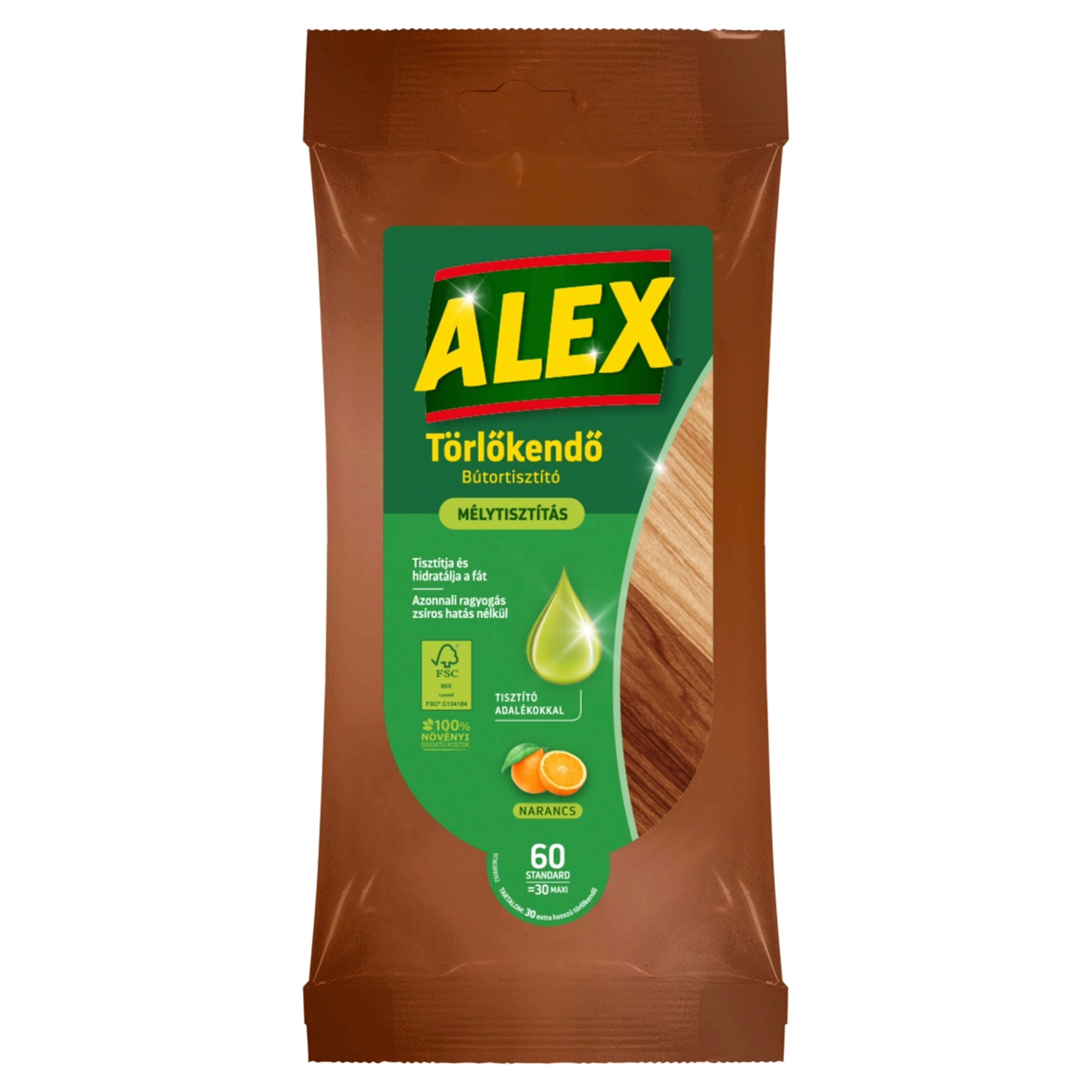 Alex Méhviaszos Tisztítókendő - 30 db