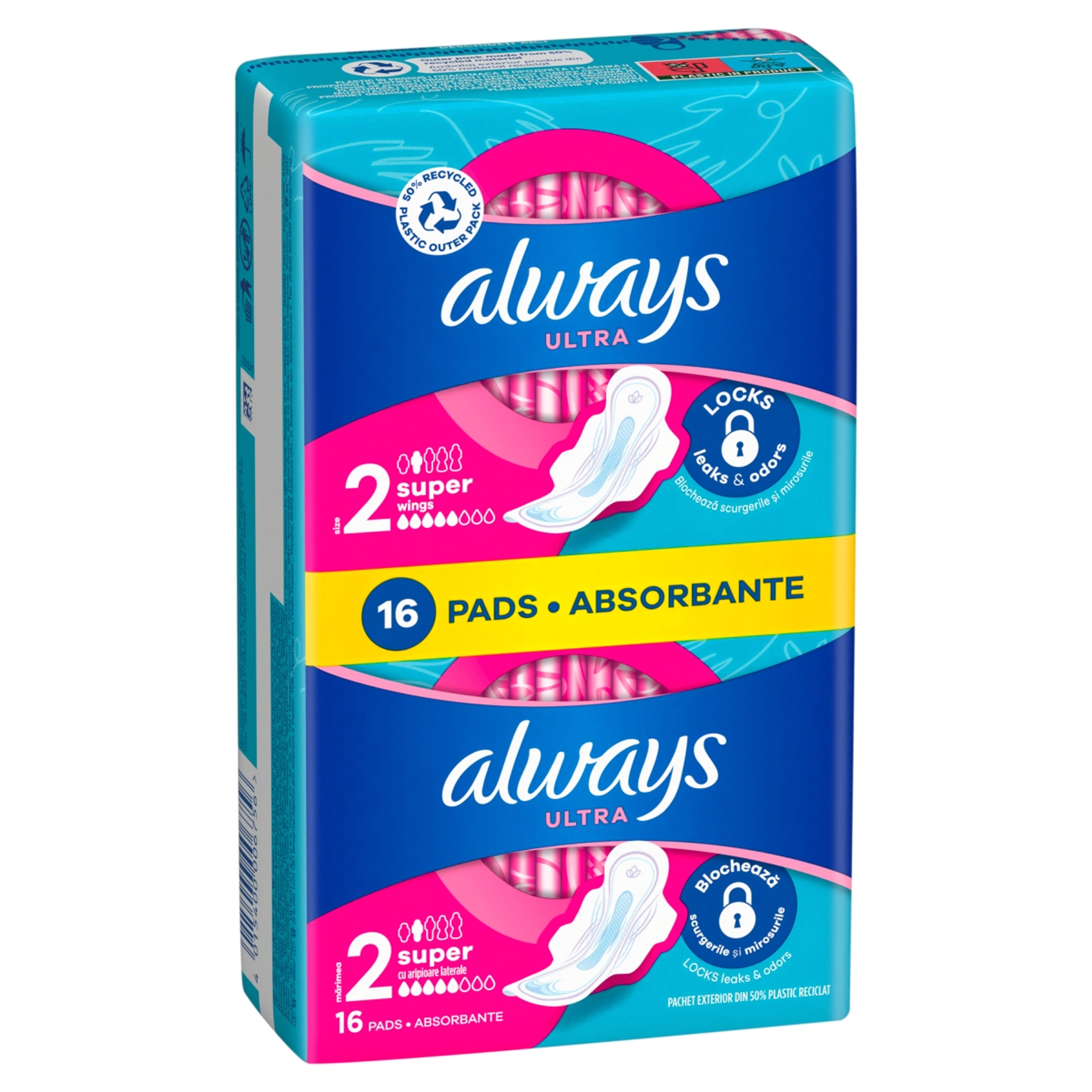 Always Ultra Super Plus intim betét - 16 db-2