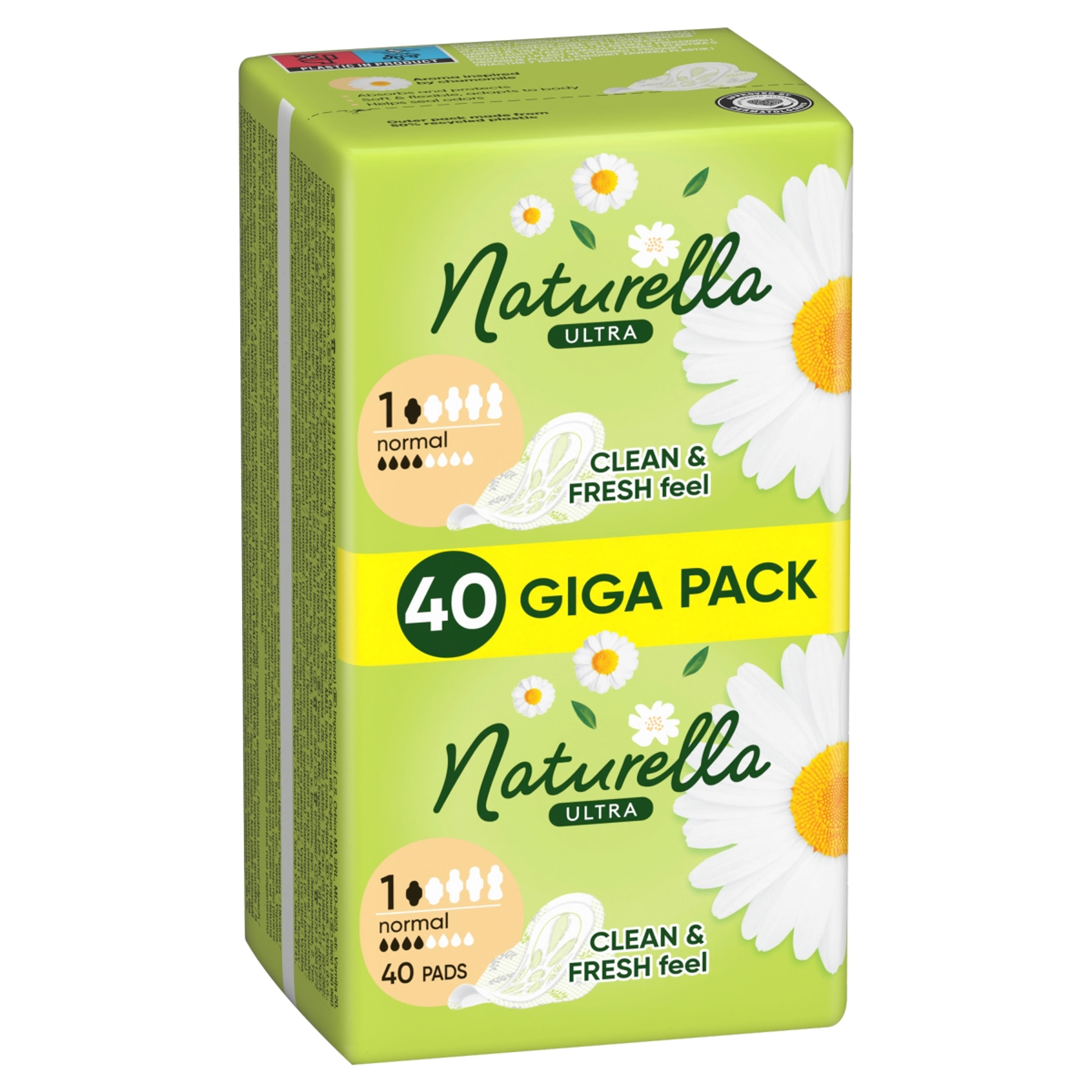 Naturella Ultra Normal szárnyas egészségügyi betét - 40 db-2