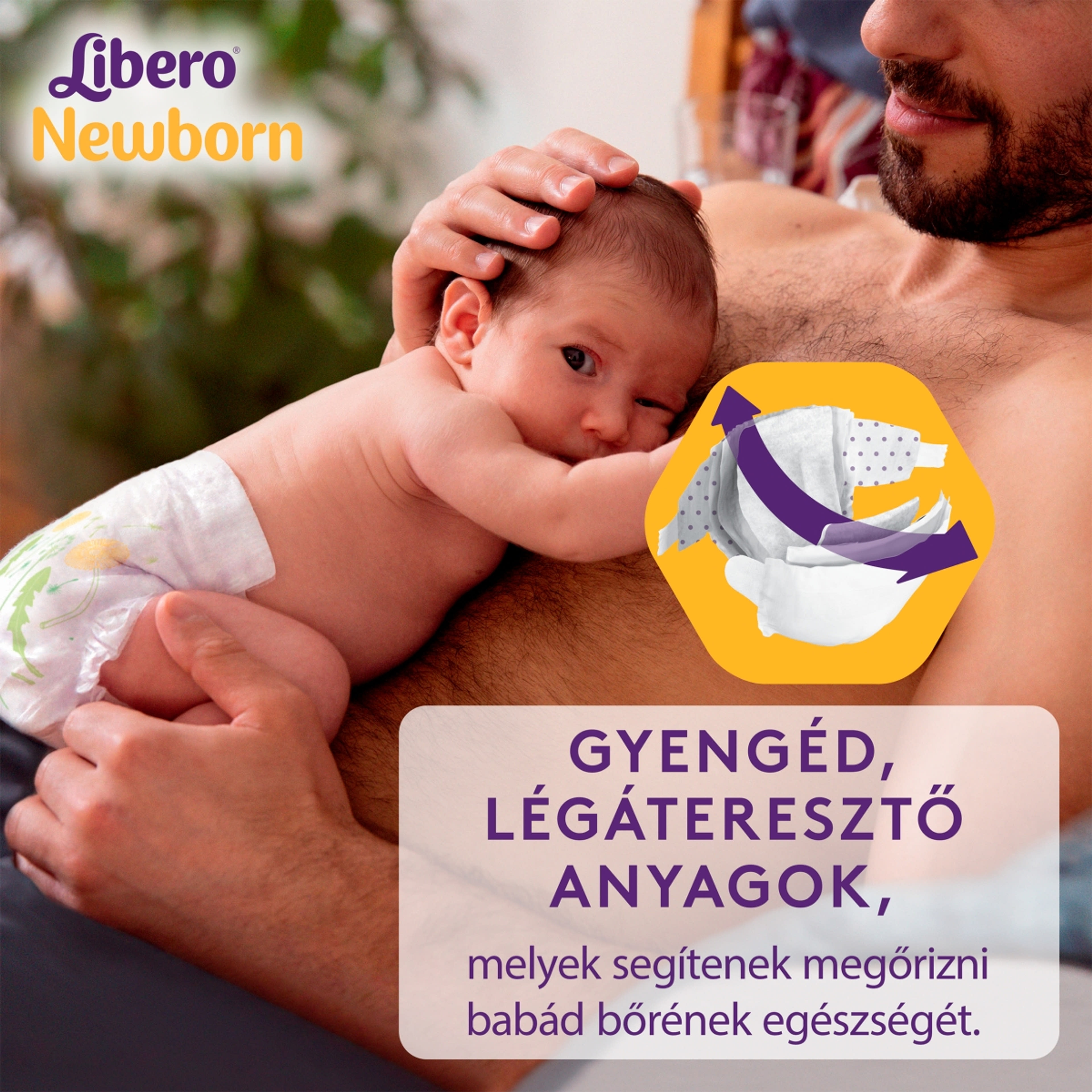 Libero Newborn pelenkanadrág 2-es 3-6 kg - 104 db-3