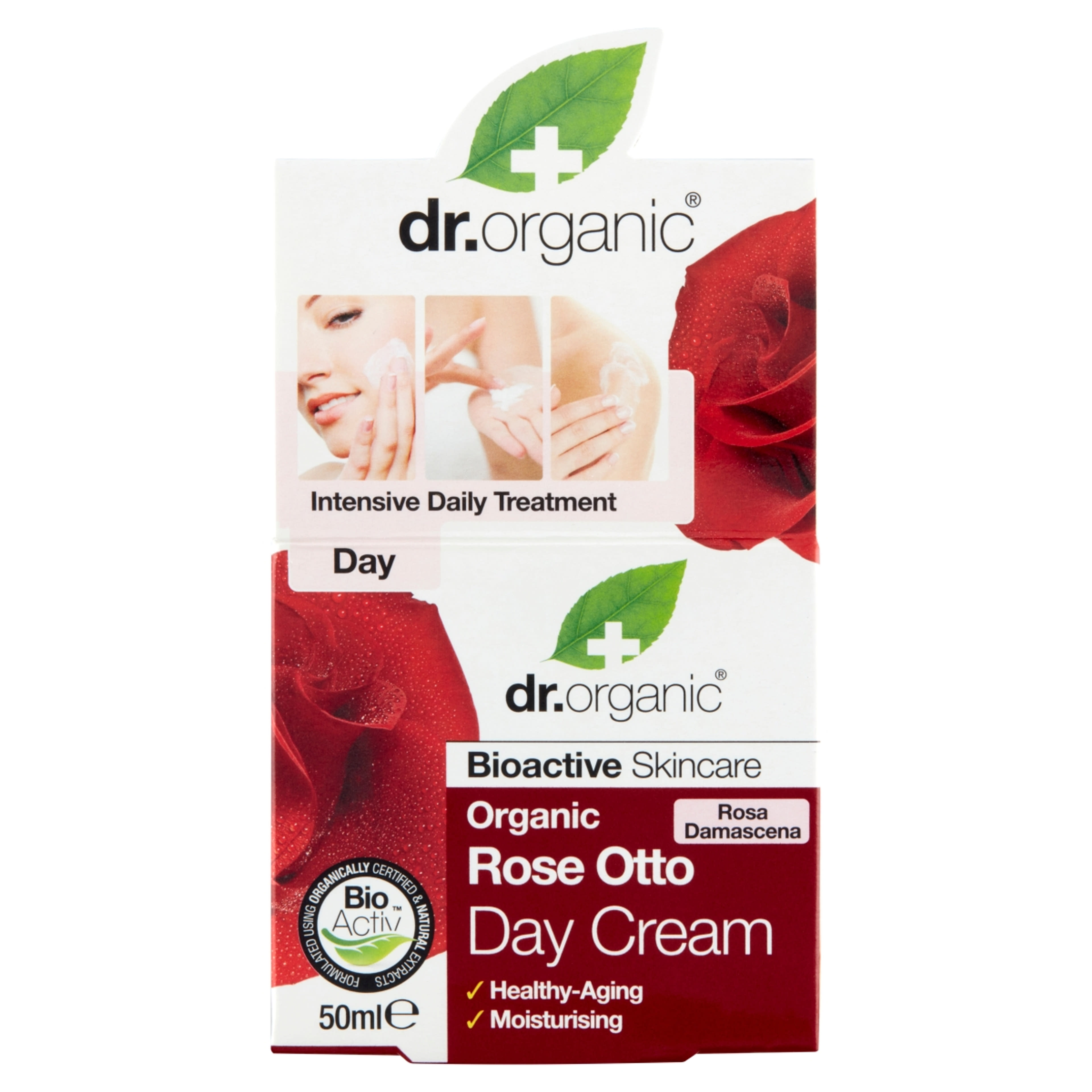 Dr. Organic nappali krém damaszkuszi rózsolajjal - 50 ml-1