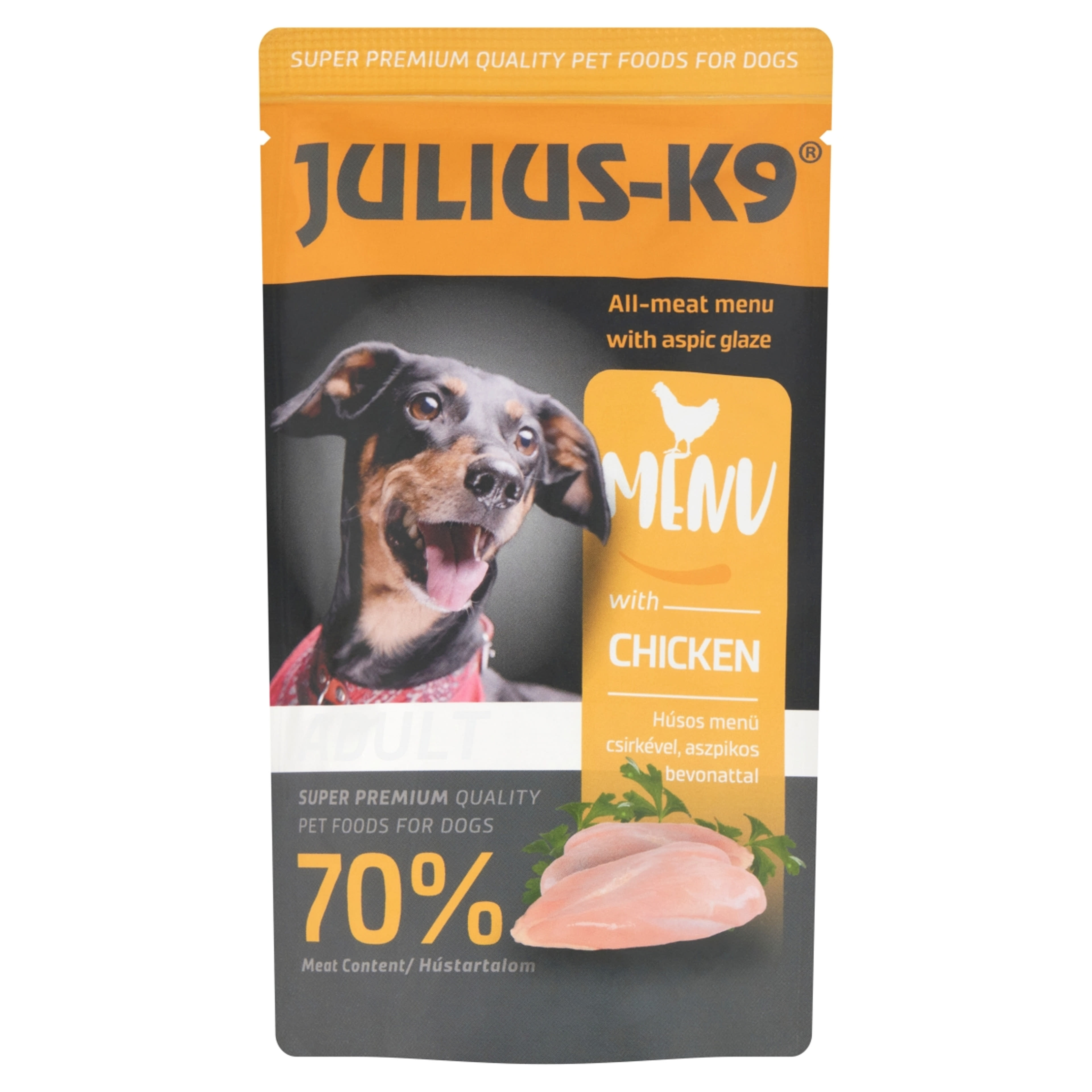 Julius- K9 alutasak kutyáknak, csirke - 125 g-1