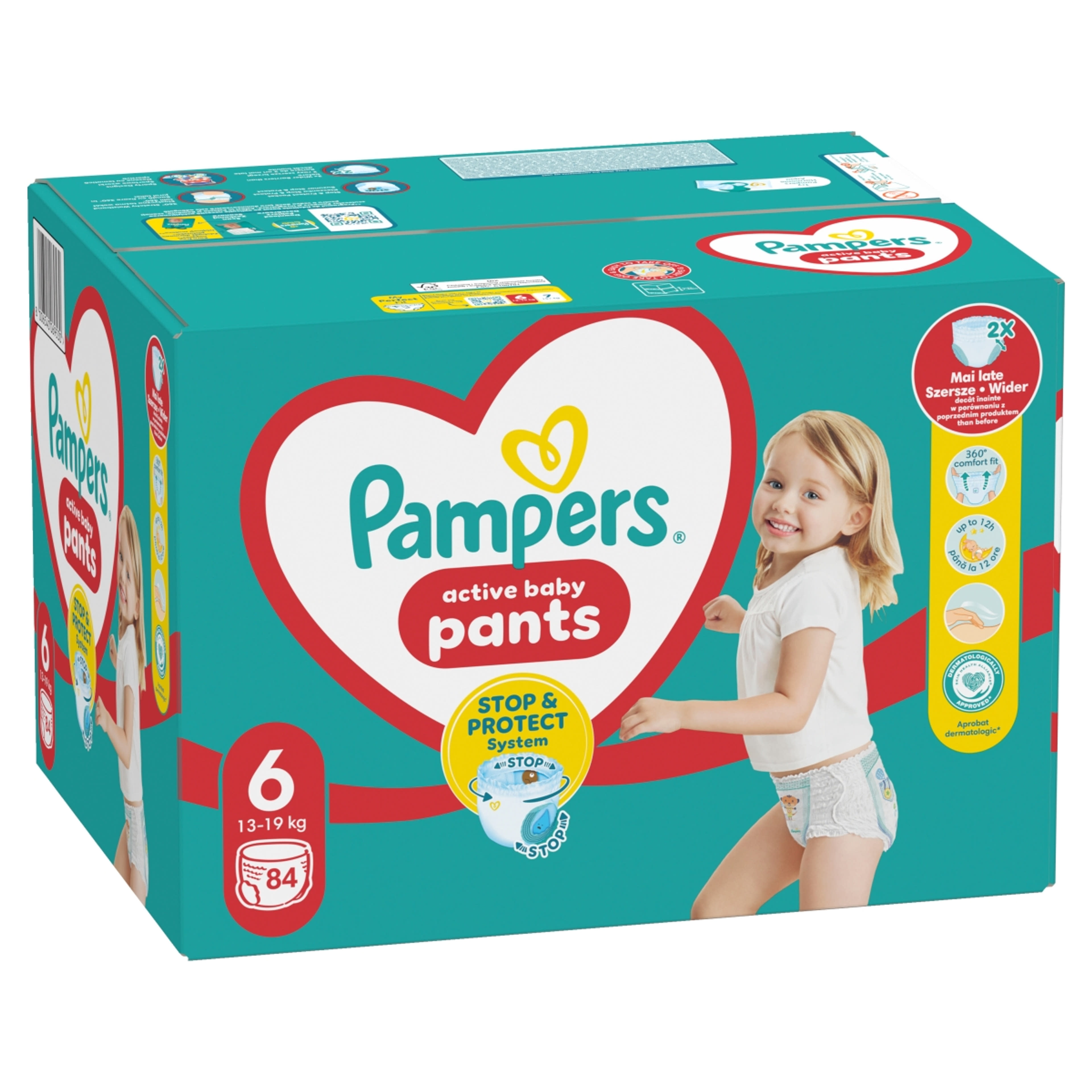 Pampers Pants bugyipelenka Mega Pack+ 6-os 14-19 kg - 84 db-2