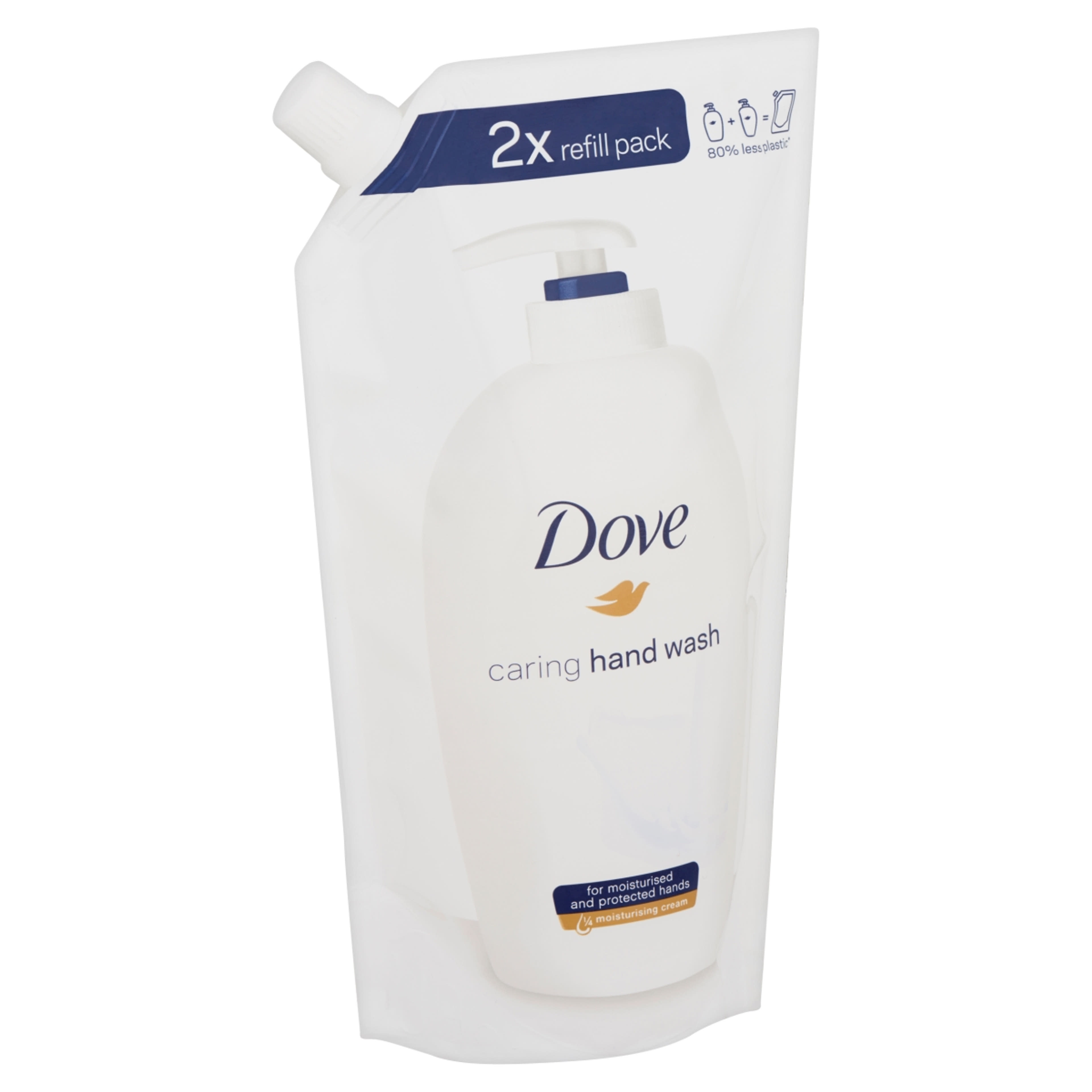 Dove Caring szépségápoló folyékony krémszappan utántöltő - 500 ml-2
