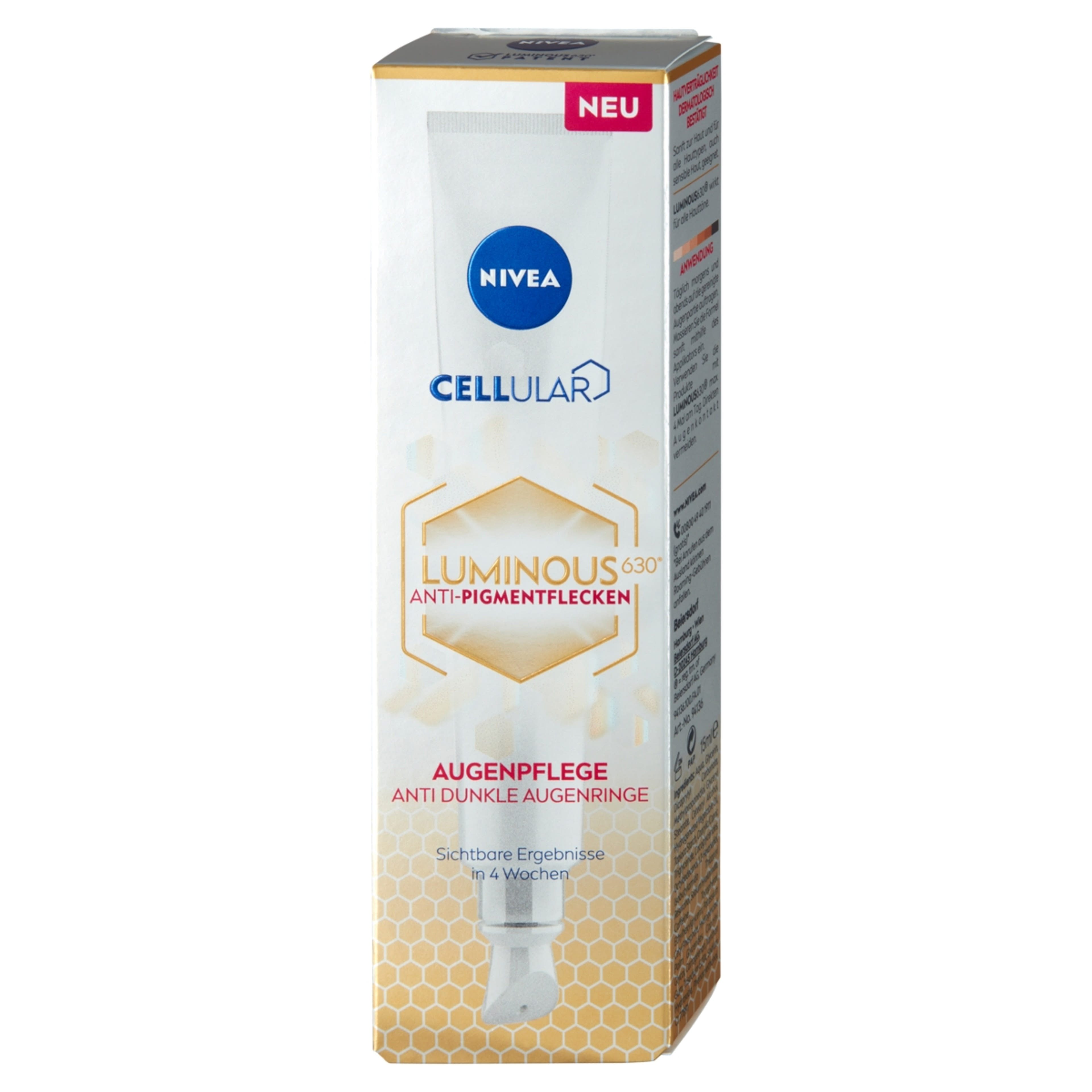 NIVEA Cellular Luminous630 szemkörnyékápoló - 15 ml-3