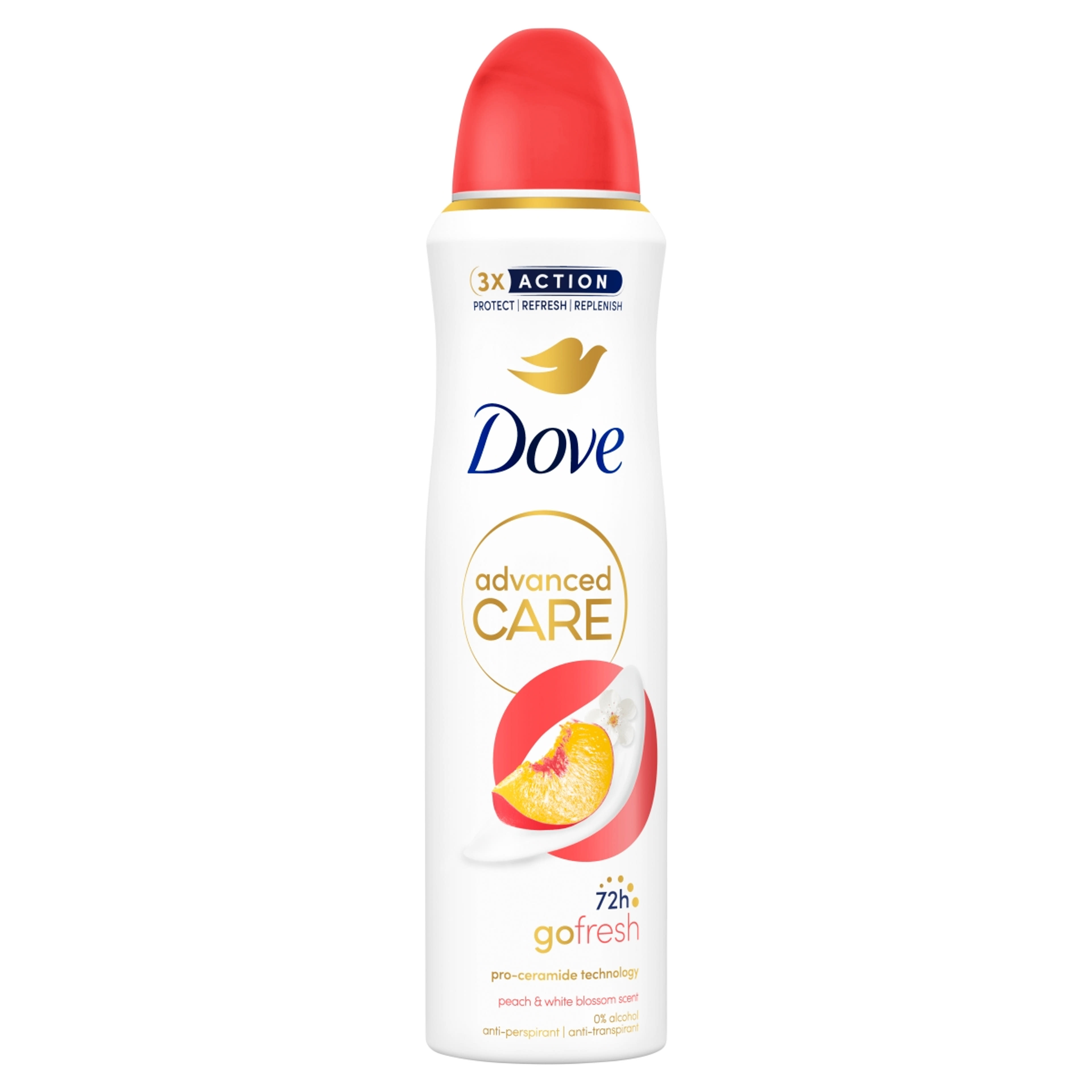 Dove Advanced Care Go Fresh Peach&White Blossom deo spray - 150 ml-1