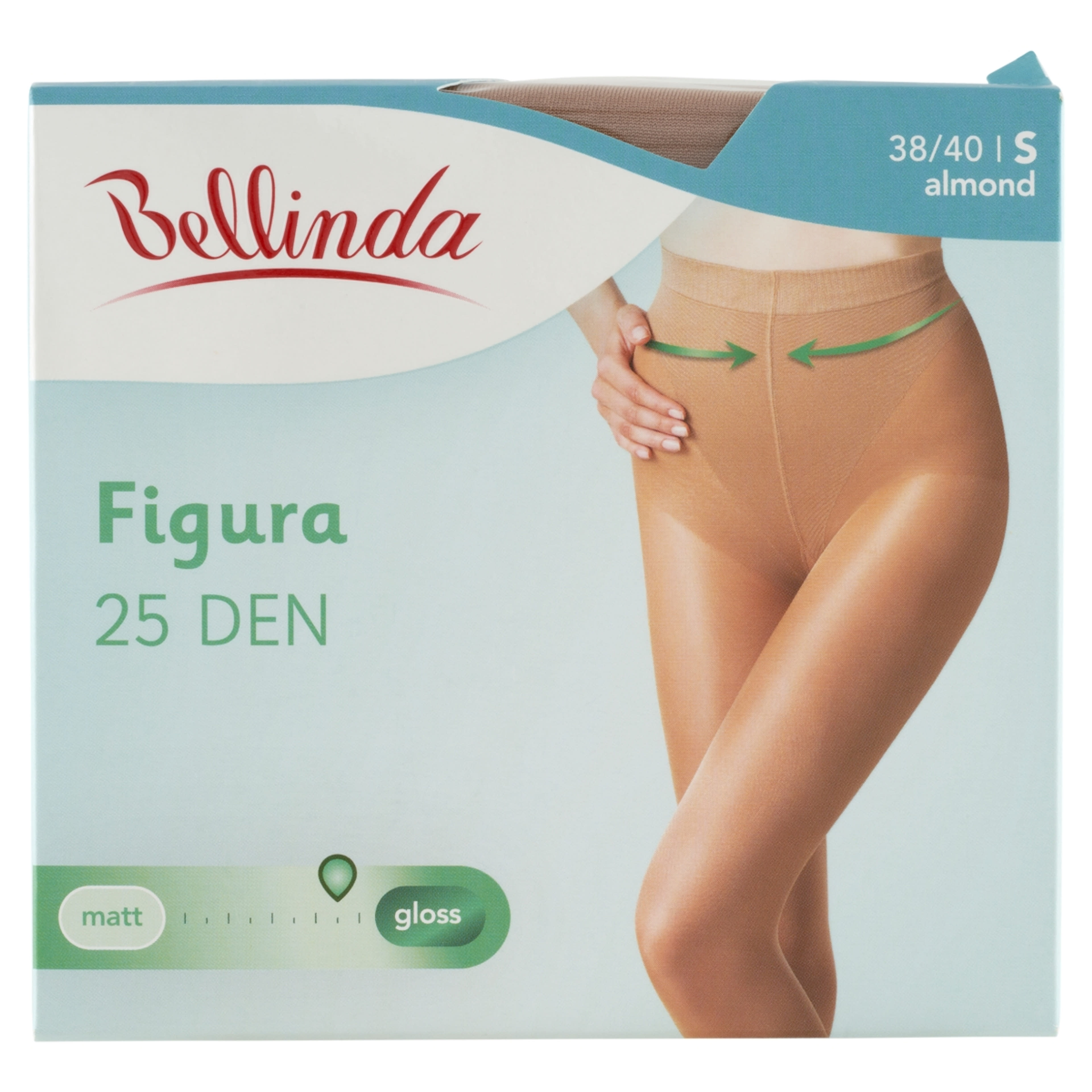 Bellinda Figura 25 Den Almond S Harisnya - 1 db-1