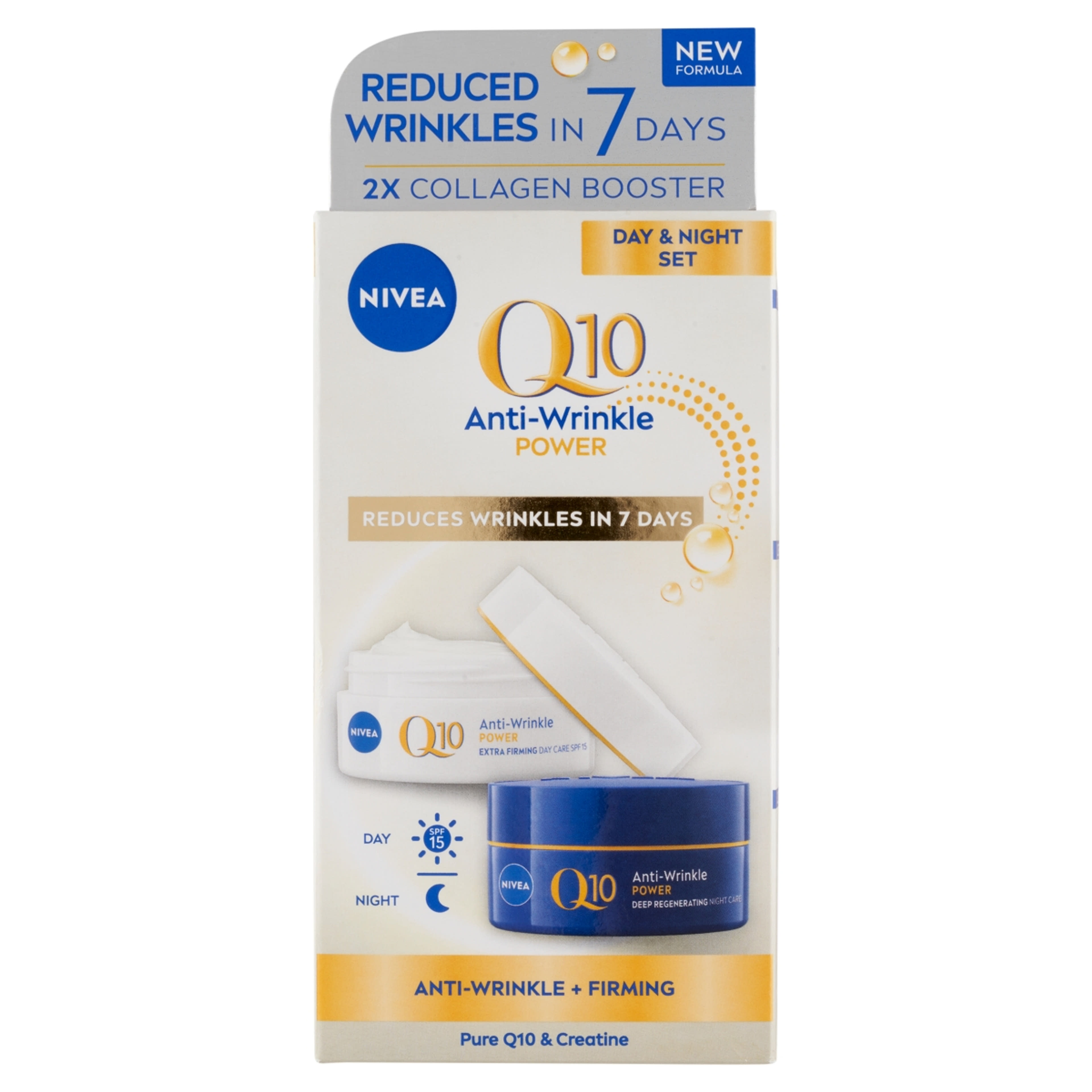 Nivea Q10 Power arcápoló duopack 2x50 ml - 1 db