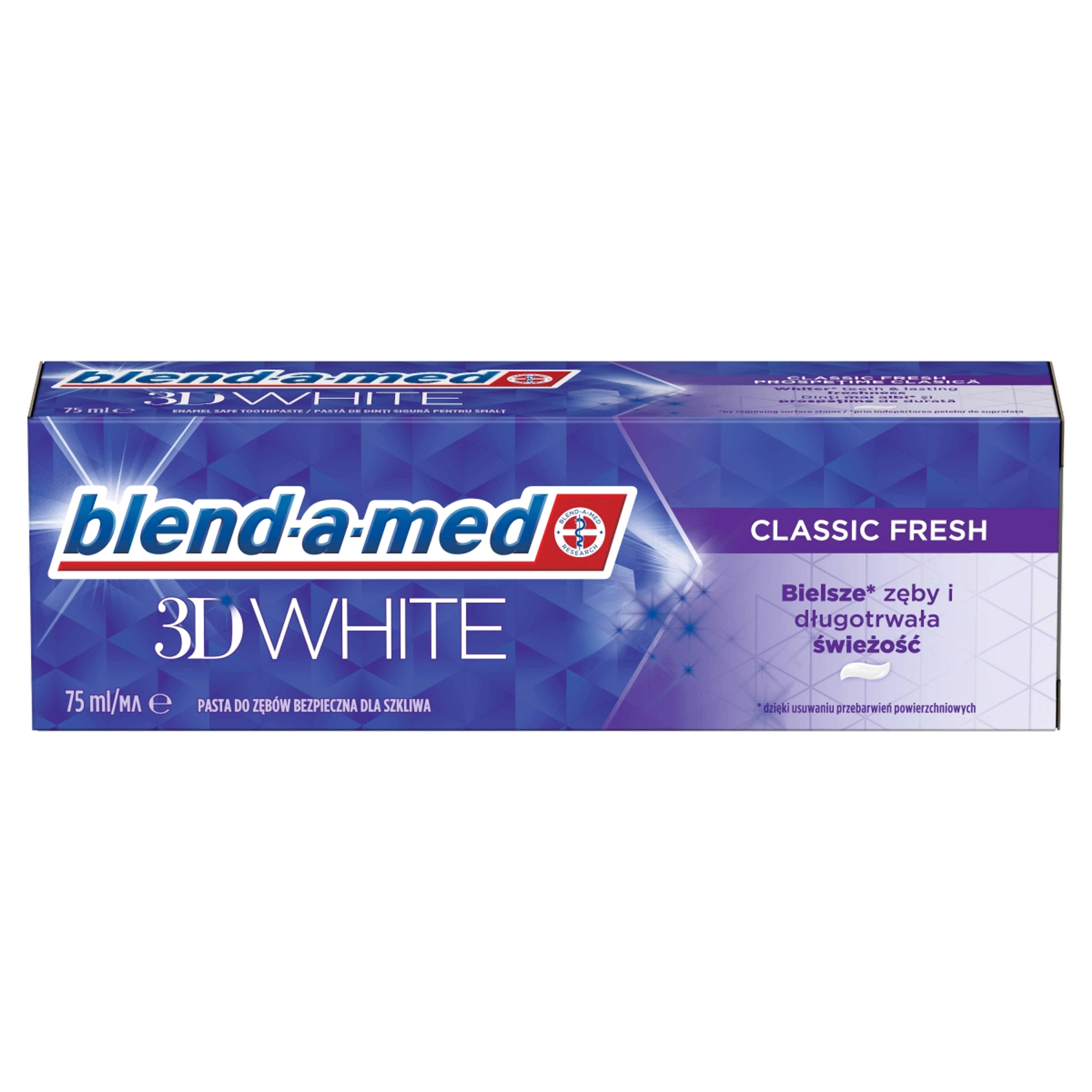 Blend-a-med 3D White Classic Fresh fogkrém - 75 ml-4
