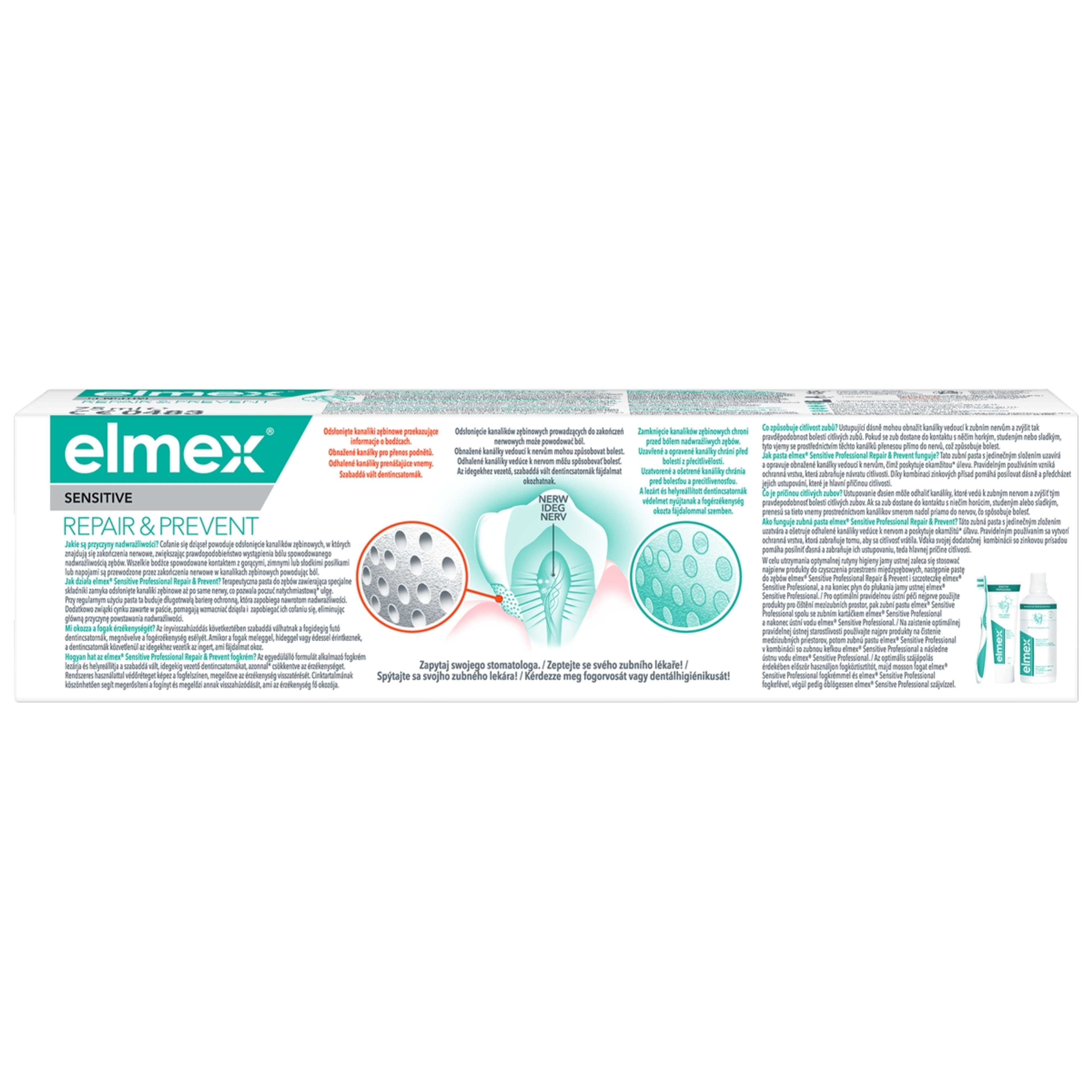 Elmex Sensitive Professional Repair & Prevent fogkrém - 75 ml-4