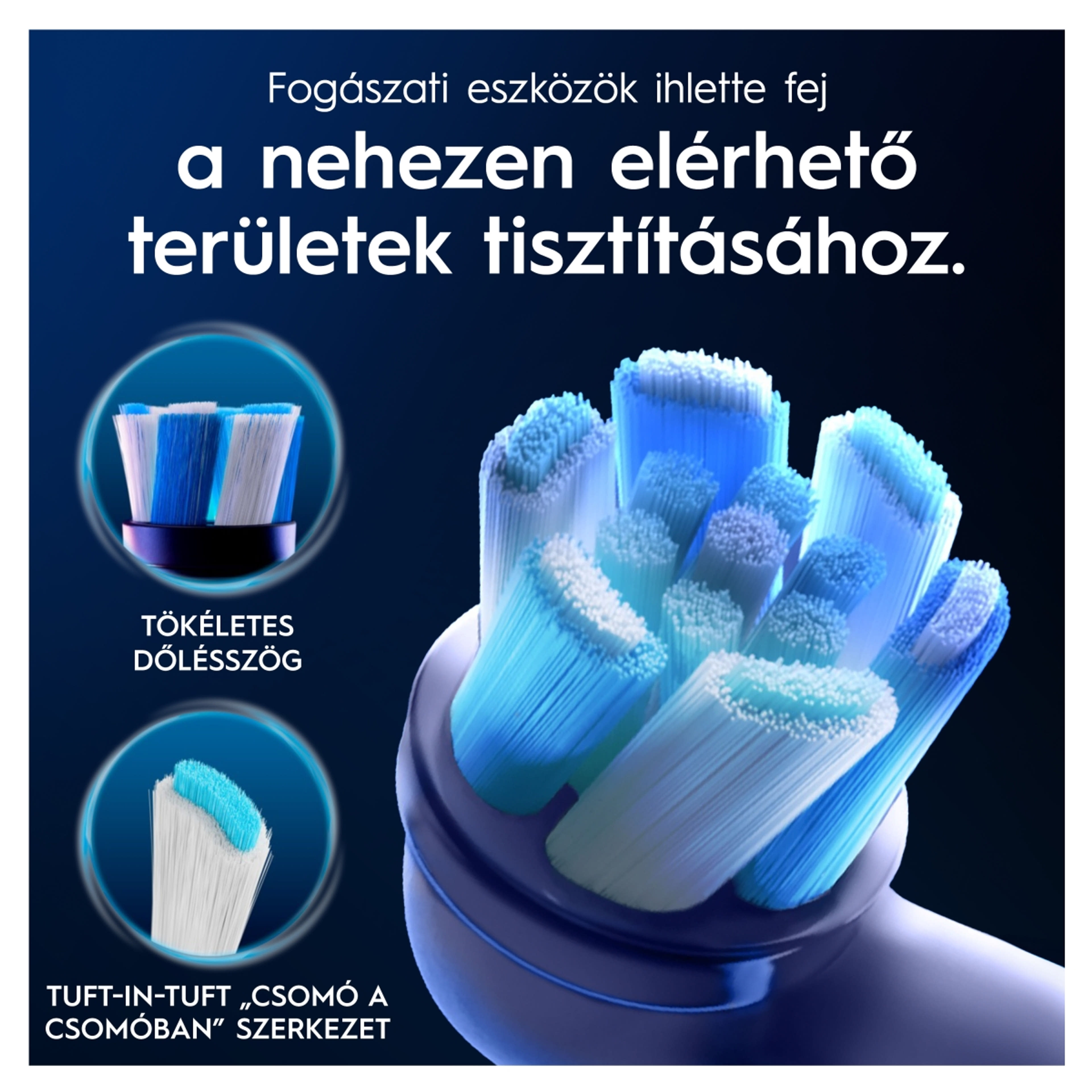Oral-B iO Series Ultimate Clean elektromos fogkefe pótfej - 6 db-5