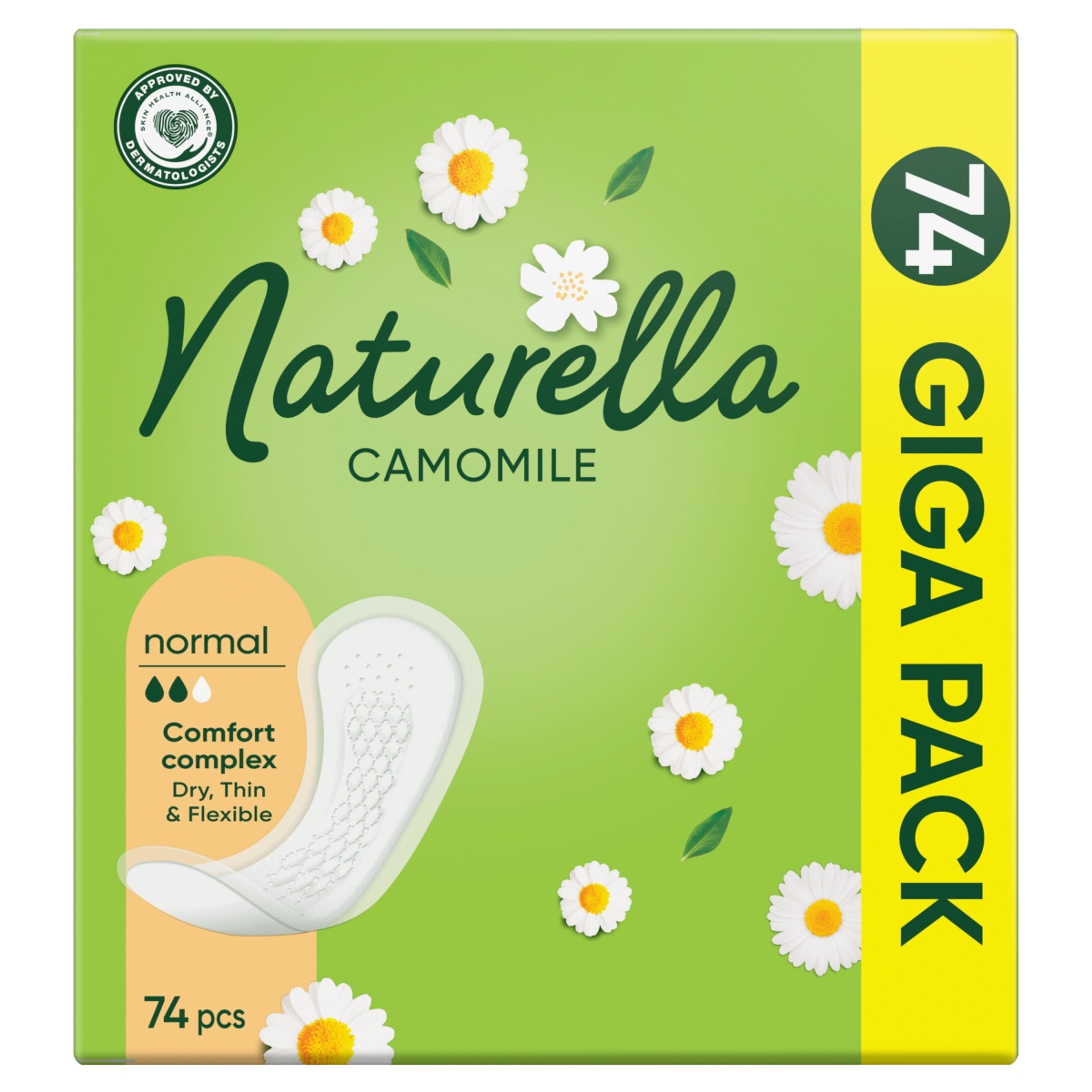 Naturella Normal Camomile tisztasági betét - 74 db-1