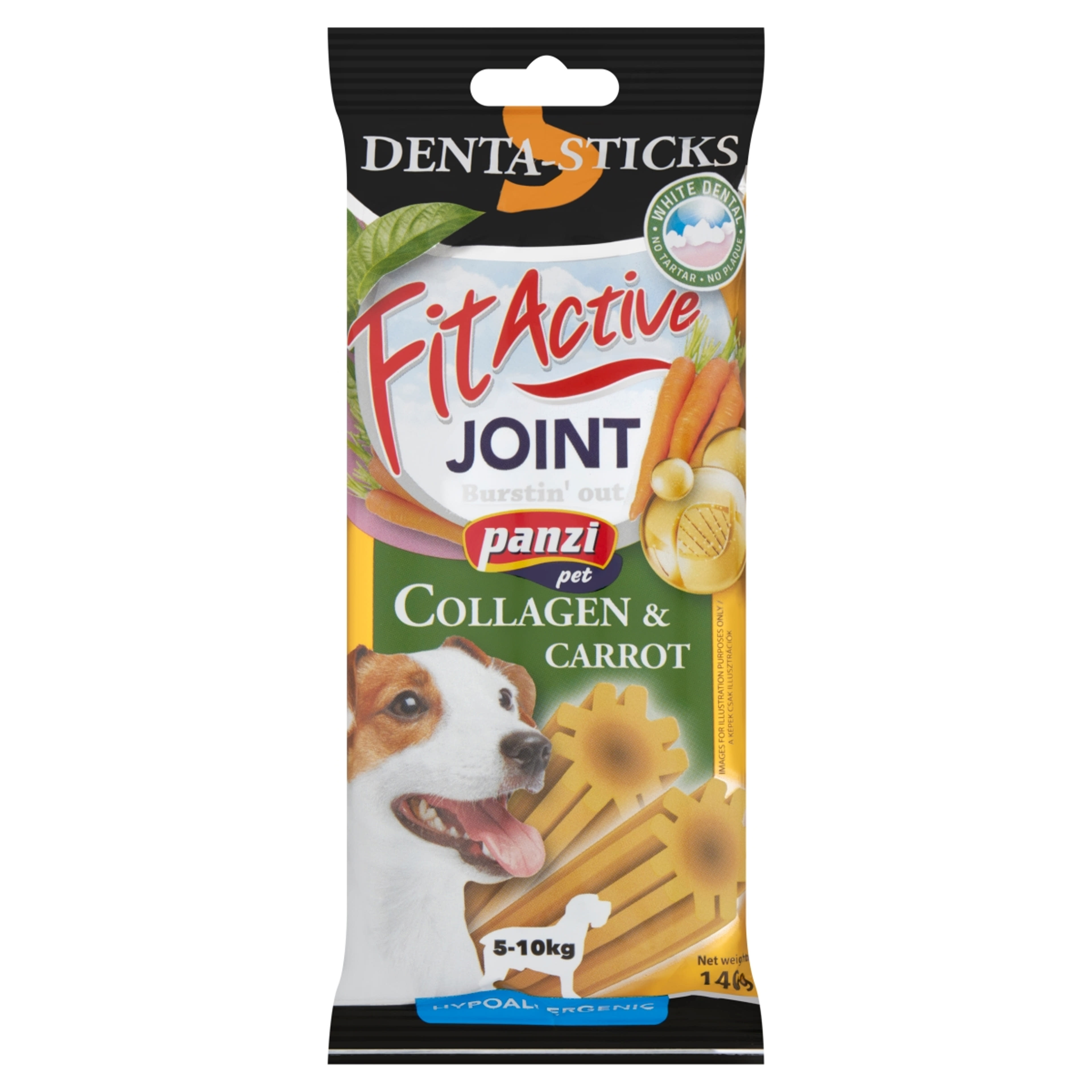 FitActive Denta Sticks Joint kollagén+répa jutalomfalat kutyáknak - 140 g