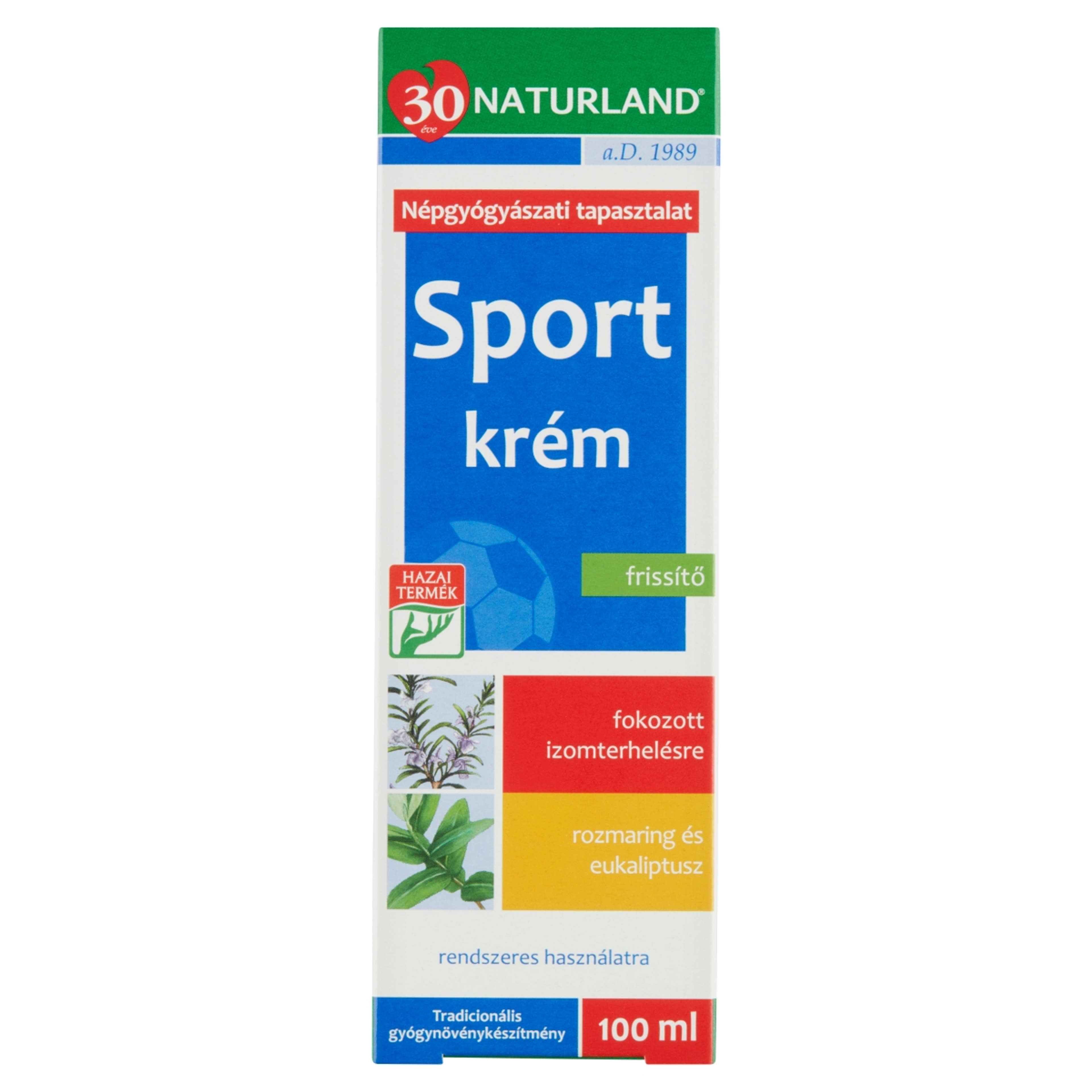 Naturland Sport Krém - 100 ml