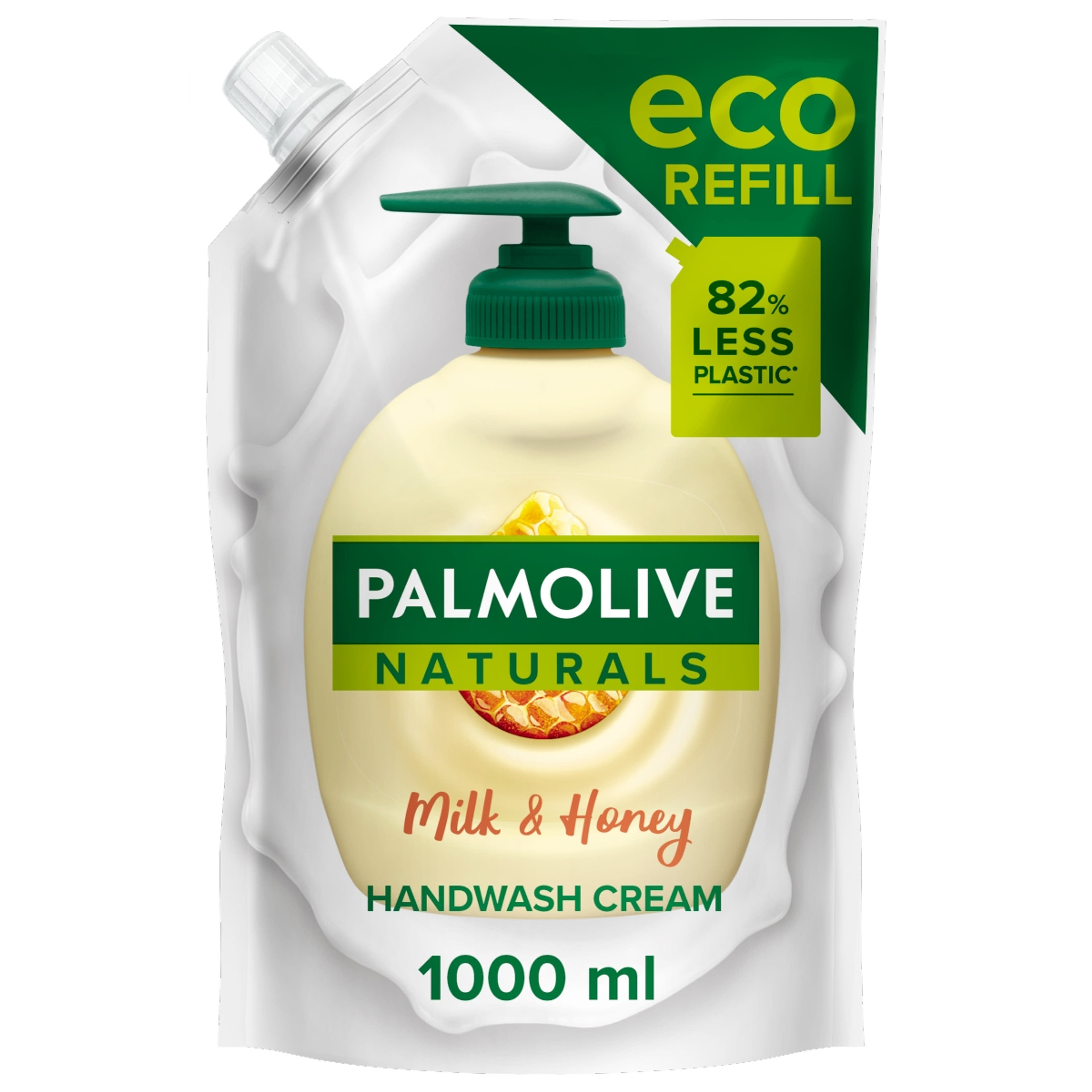 Palmolive Naturals Milk & Honey folyékony szappan utántöltő - 1000 ml-3