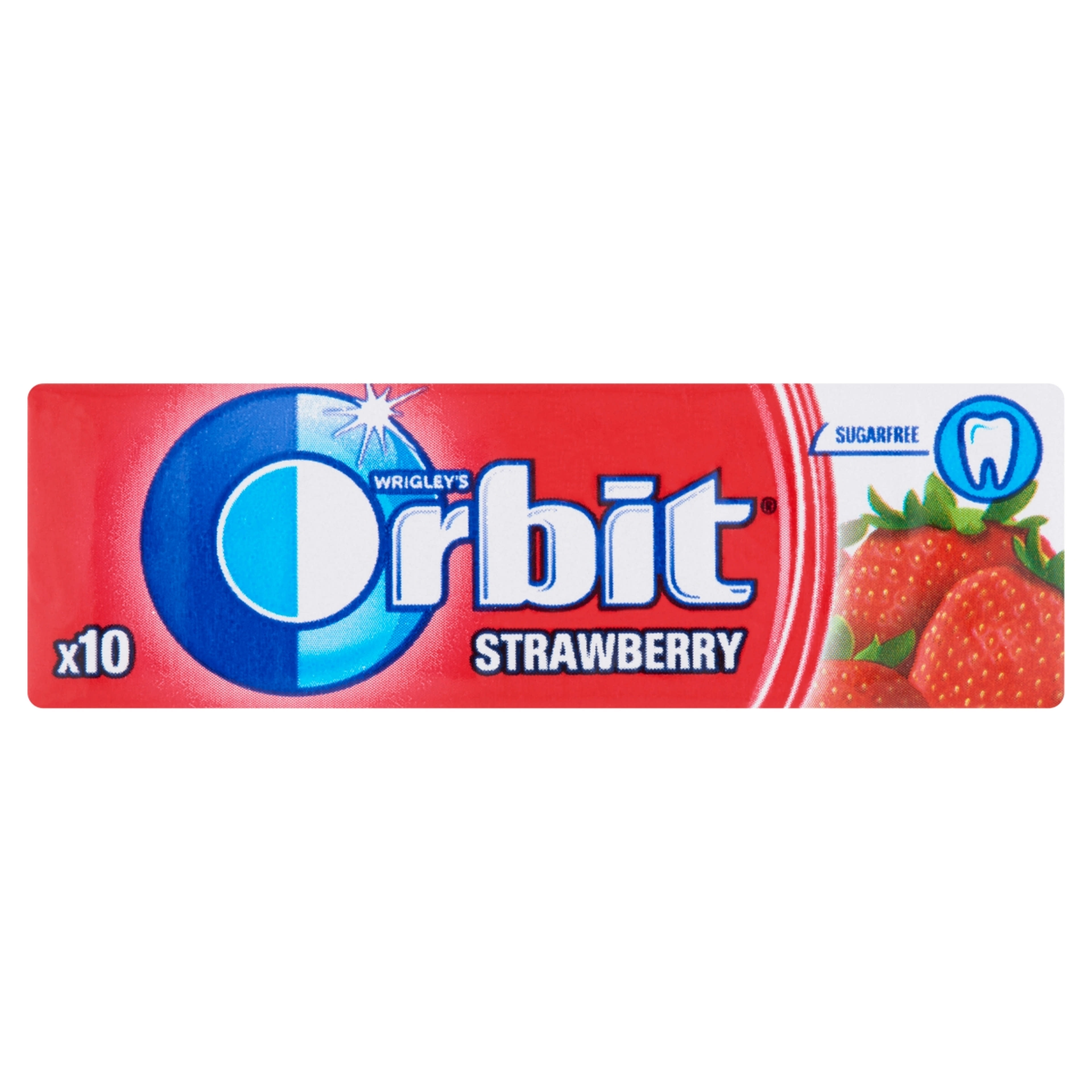 Orbit drazsé eper - 14 g