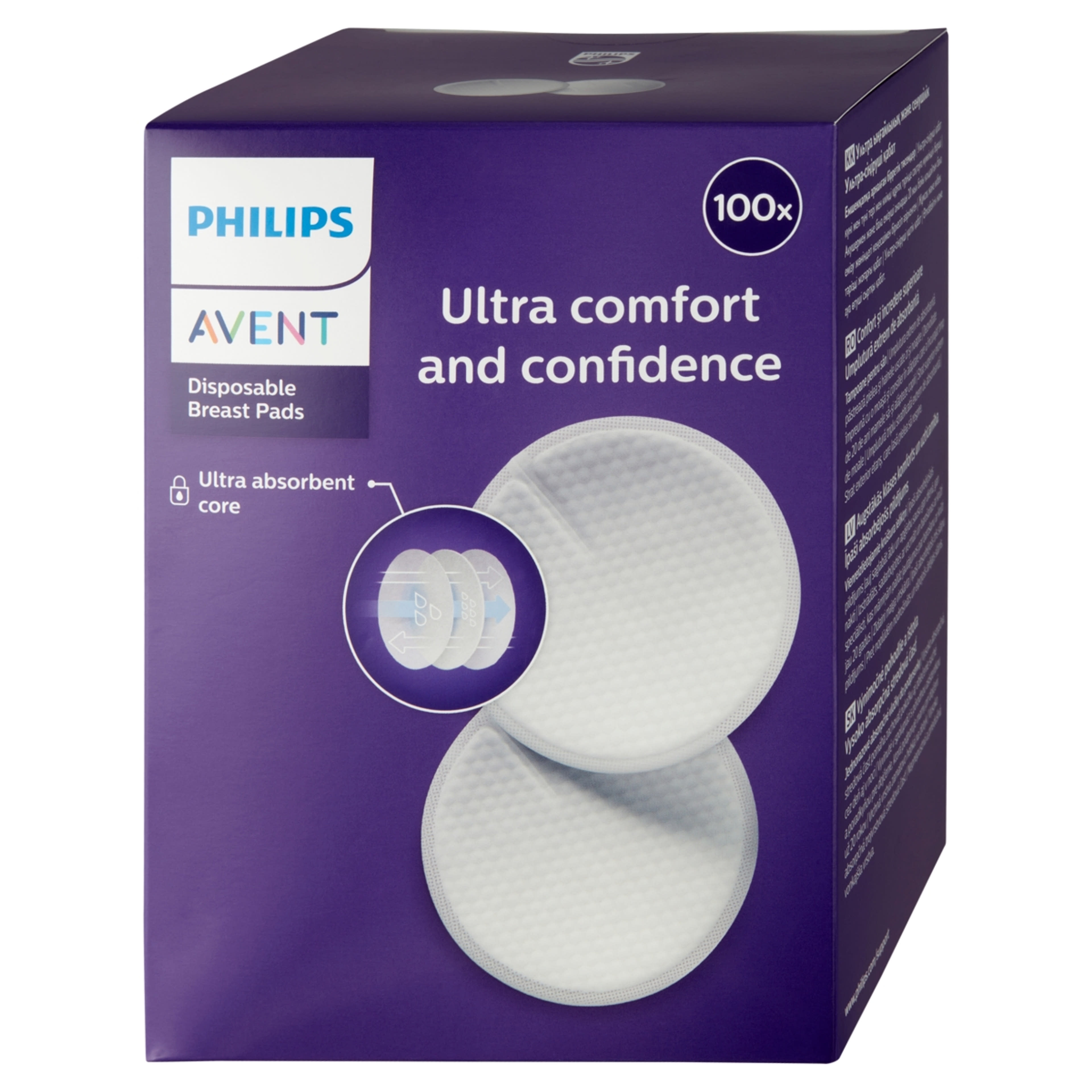 Philips Avent eldobható melltartóbetét szett - 100 db-3