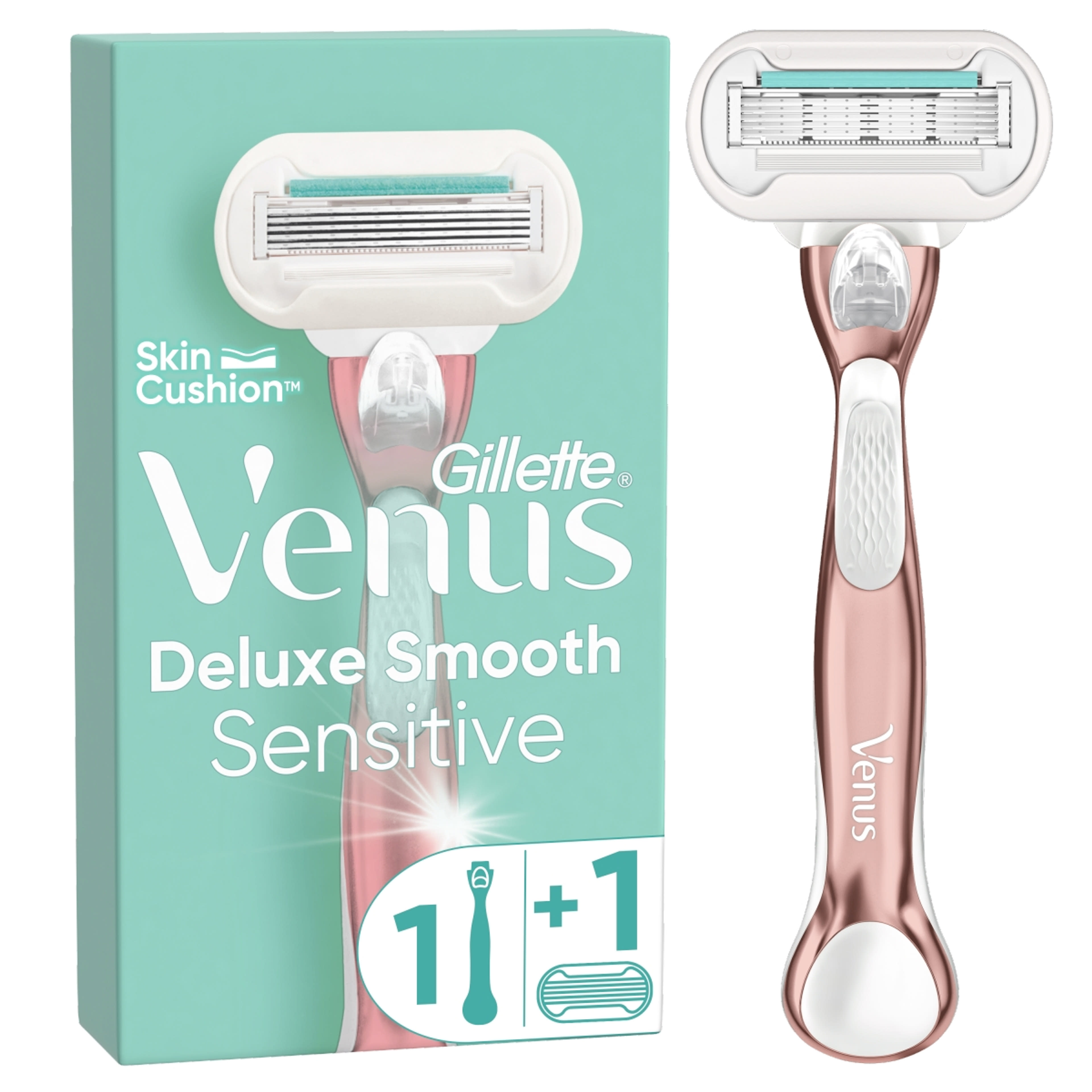 Gillette Venus Extra Smooth Sensitive RoseGold borotvakészülék 5 pengés + 1 borotvabetét - 1 db-8
