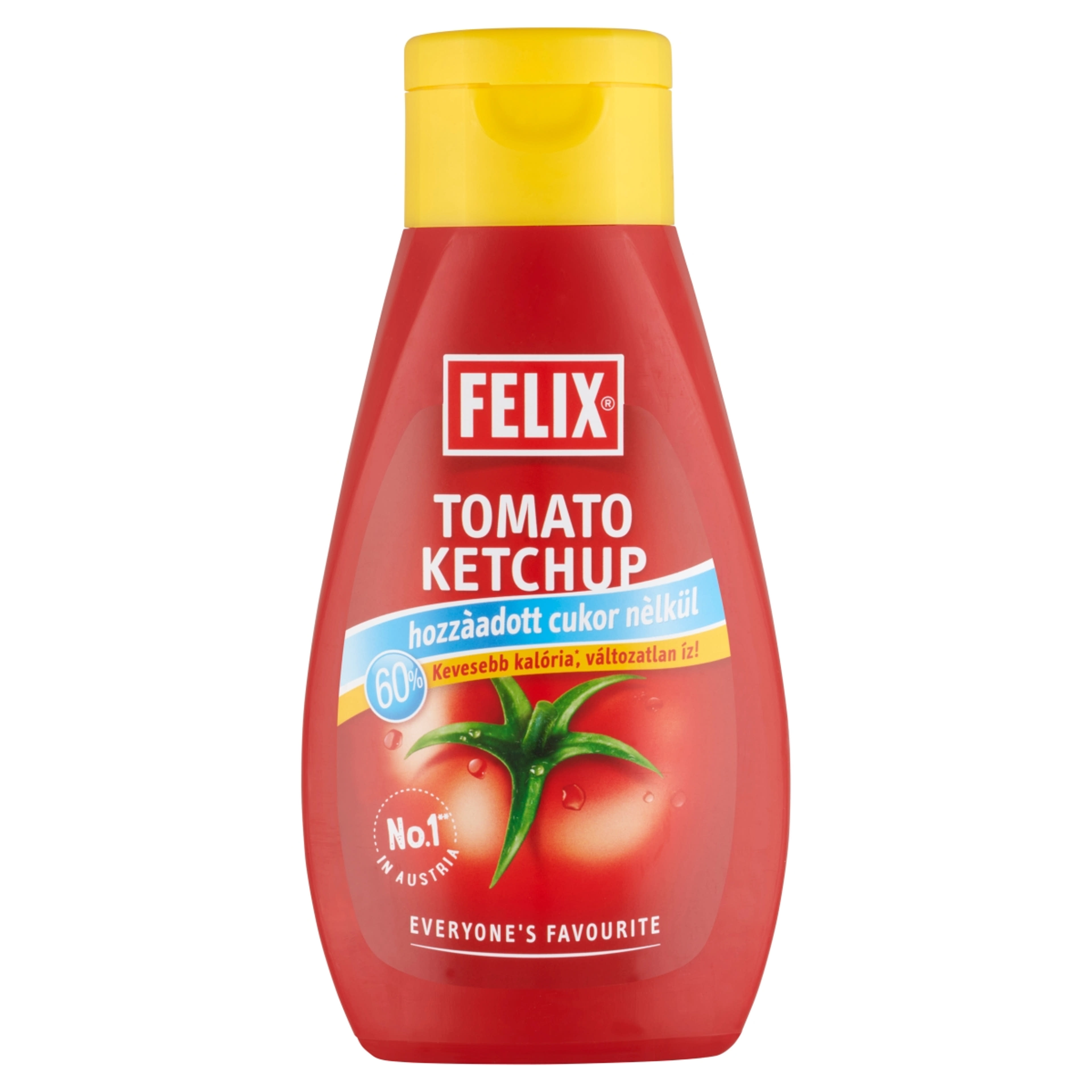 Felix ketchup hozzáadott cukor nélkül - 435 g