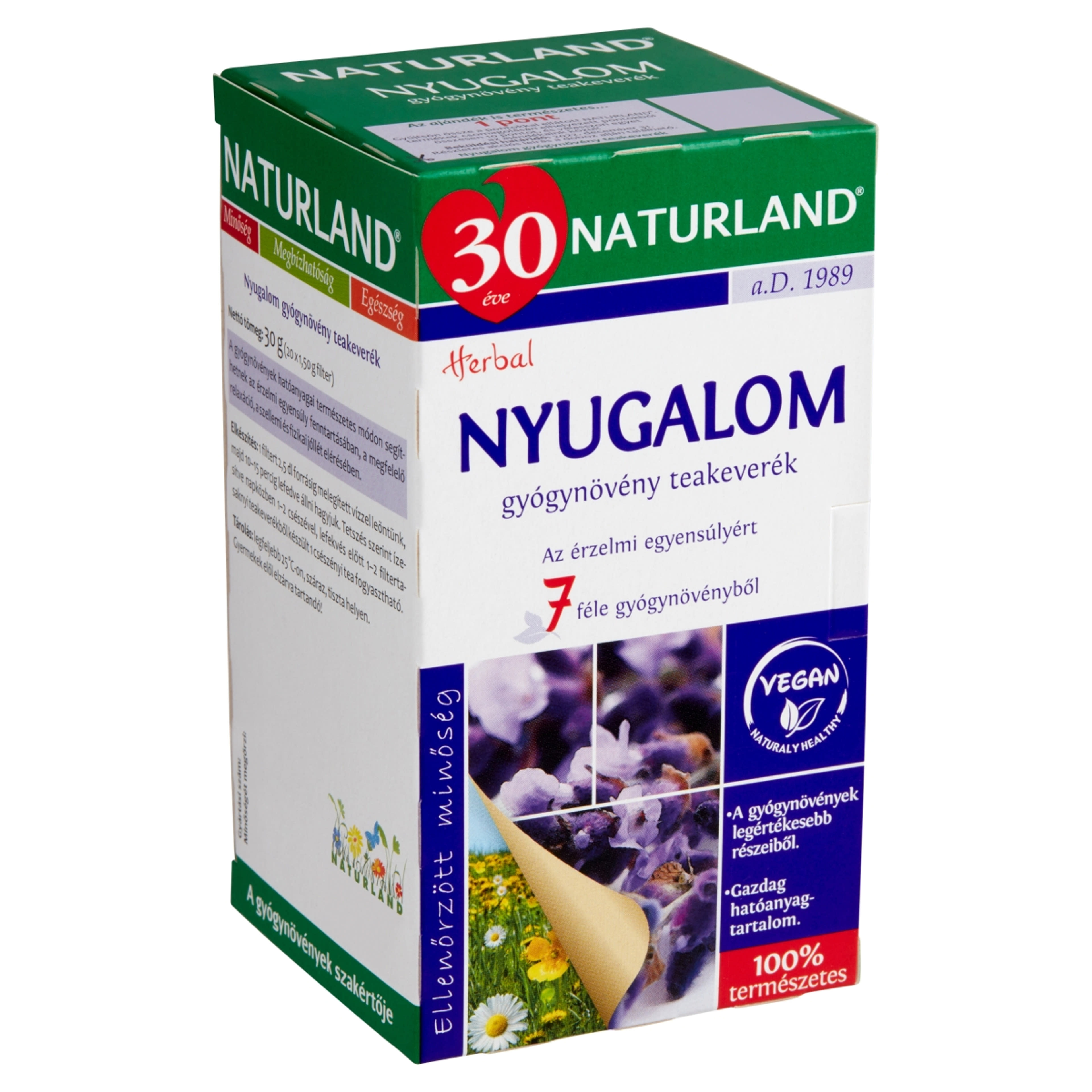 Naturland Nyugalom teakeverék - 30 g-2