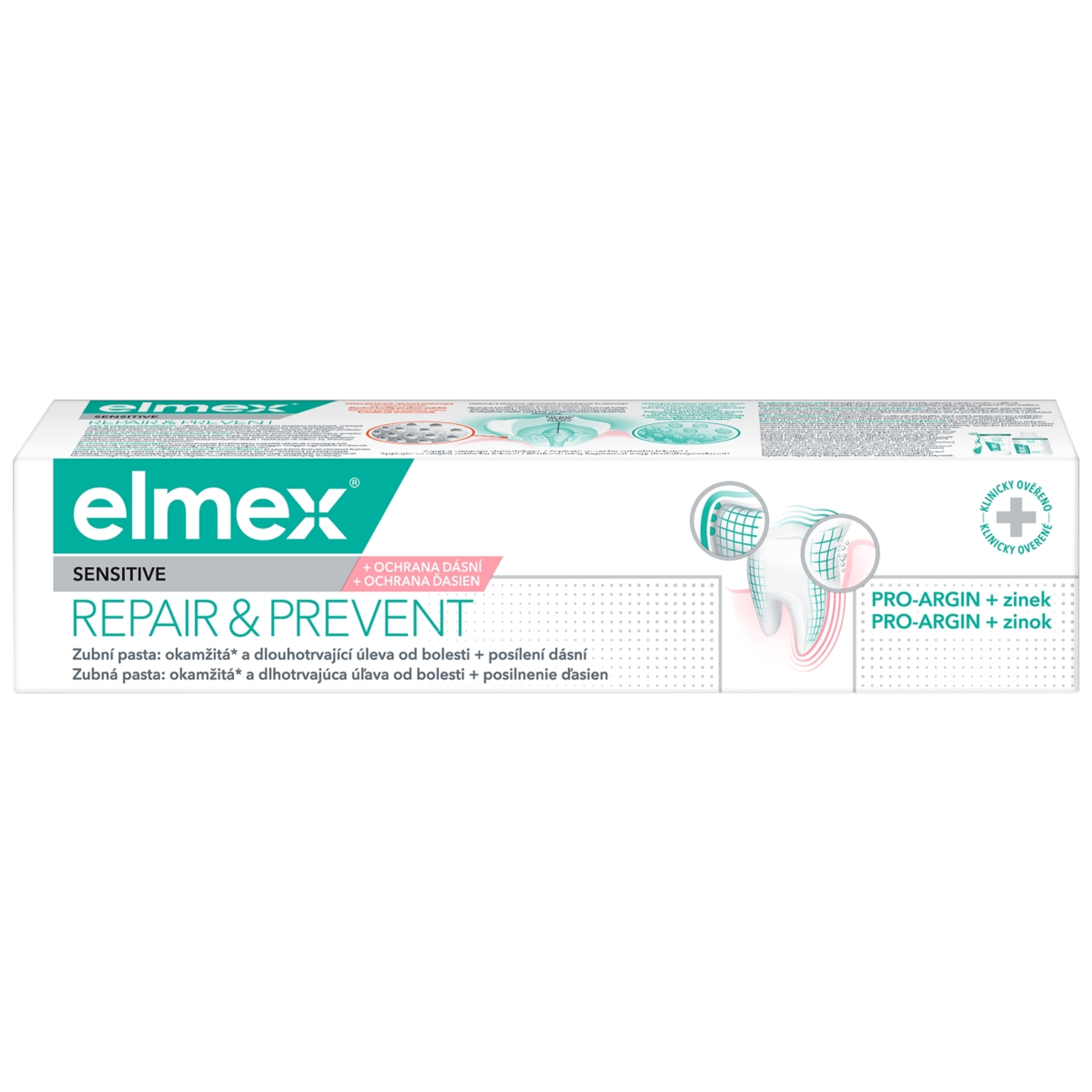 Elmex Sensitive Professional Repair & Prevent fogkrém - 75 ml