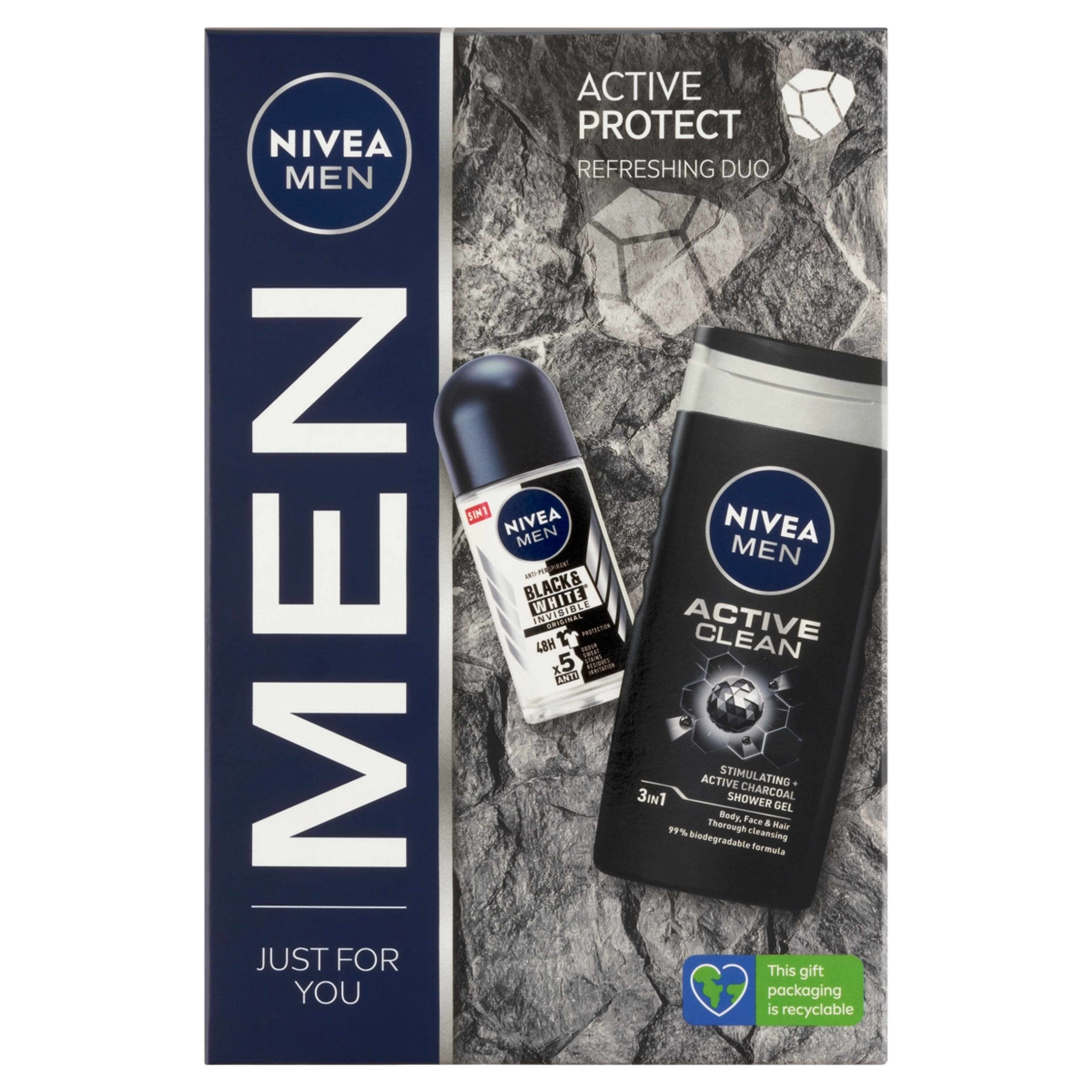 Nivea Men Active Protect ajándékcsomag - 1 db