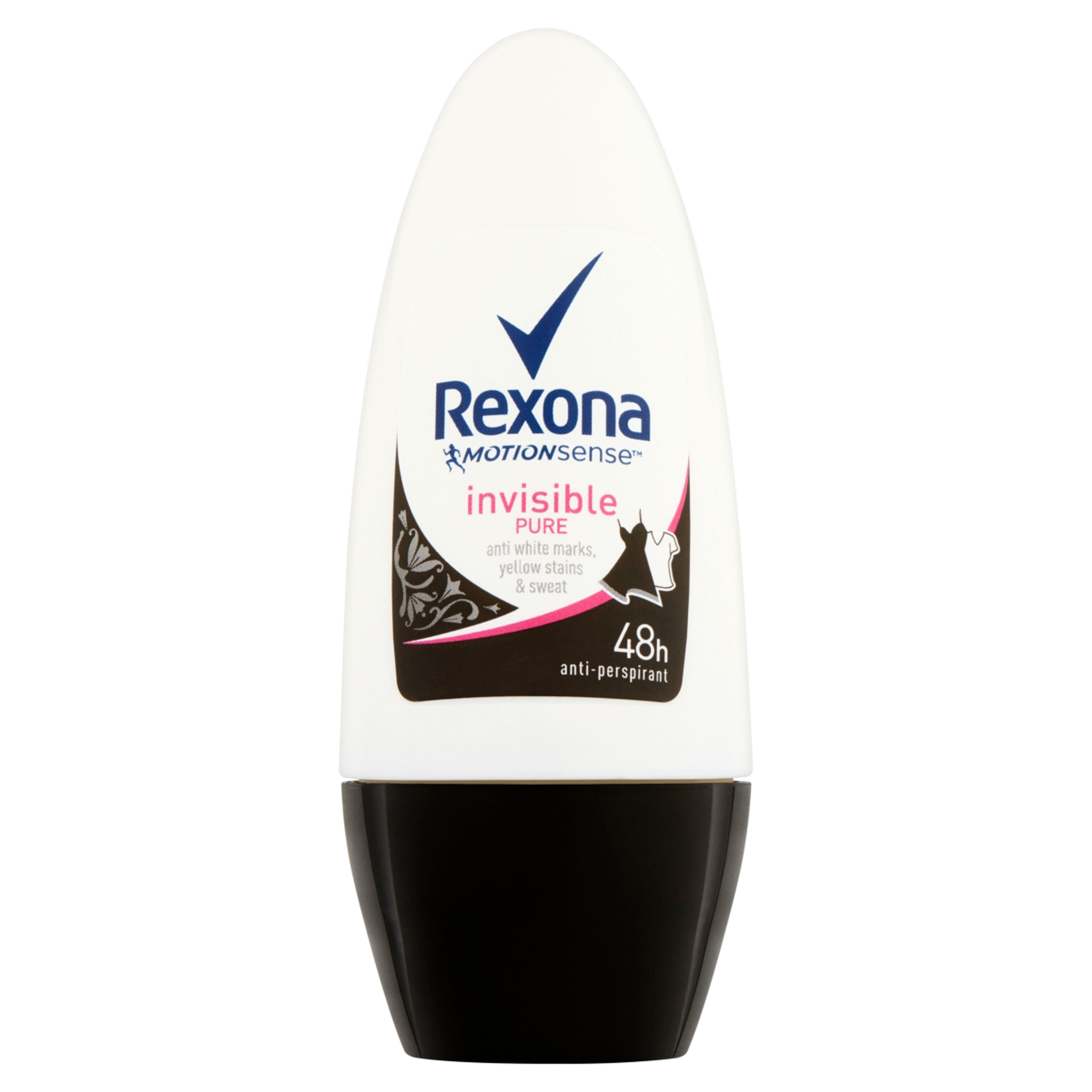 Rexona Invisible Pure izzadásgátló roll-on - 50 ml