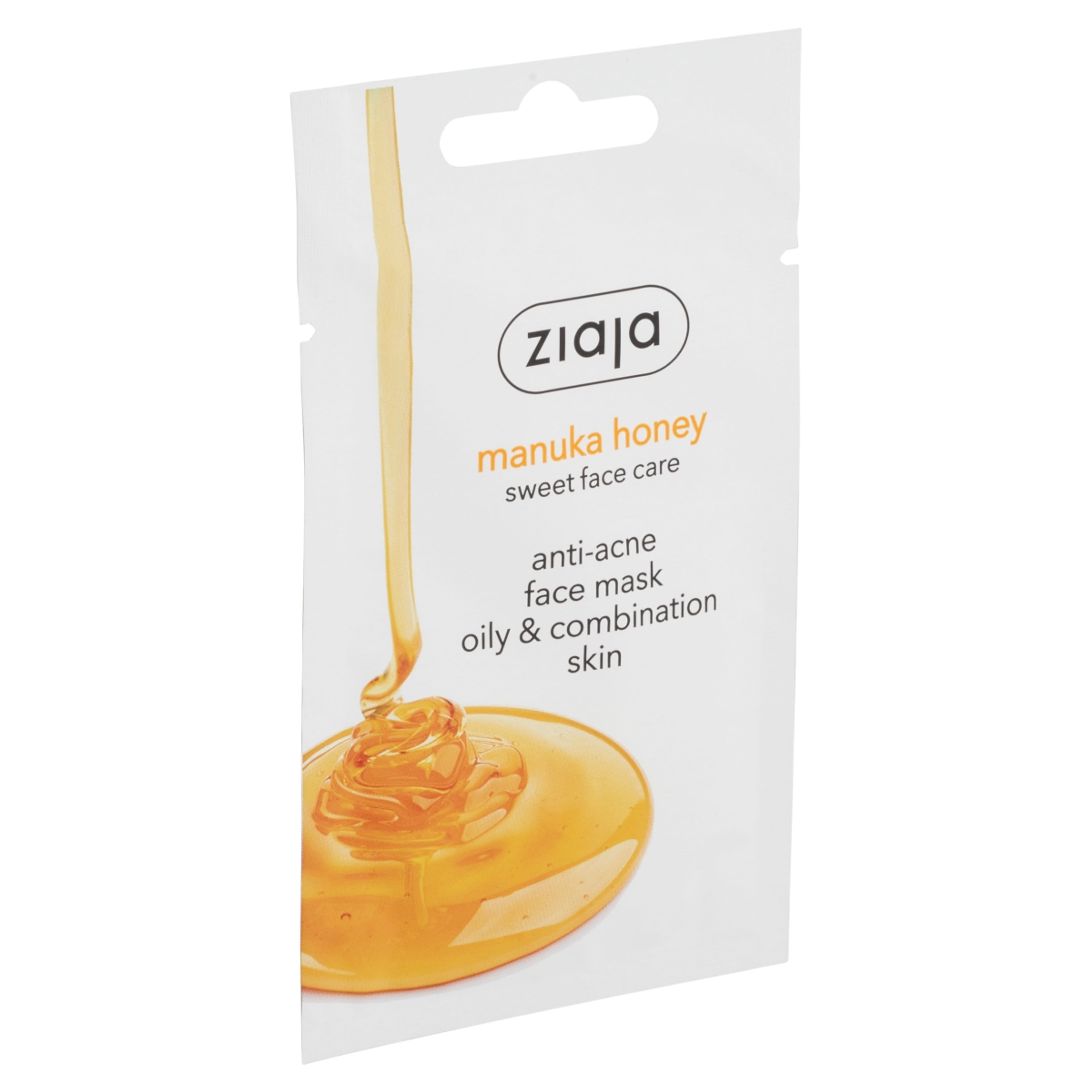 Ziaja manuka mézes pattanást eltávolító maszk zsíros bőrre - 7 ml-2